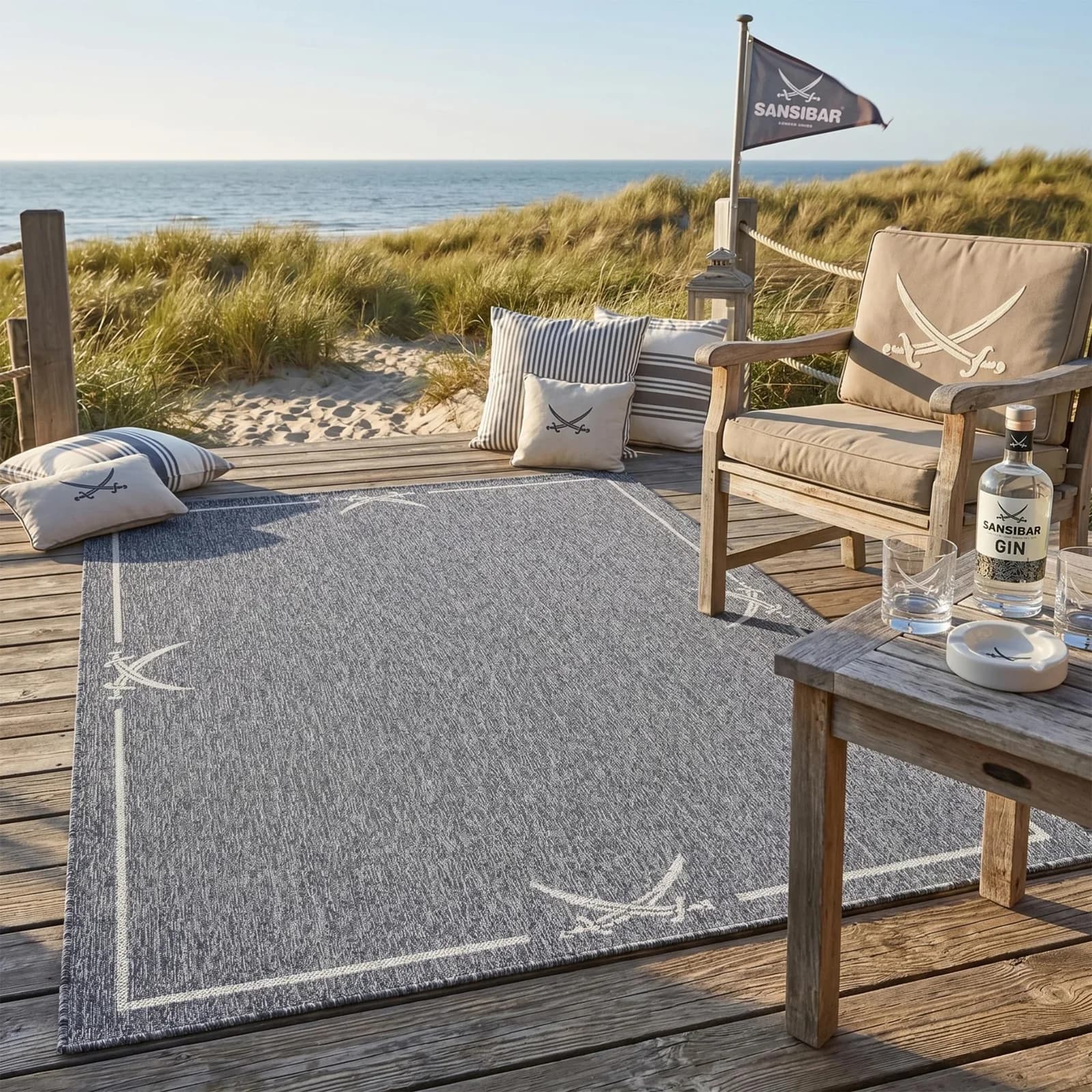 Teppich NORDSEE BEACH Polypropylen 230x160 cm