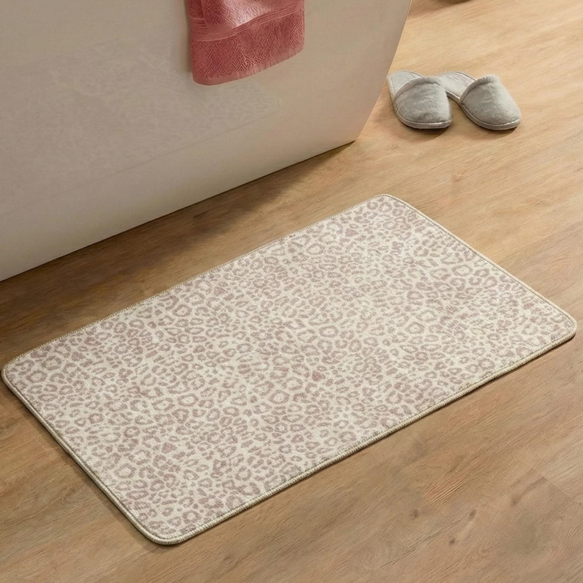 Badematte GINO FALCONE "Aquata GF-171" Beige/Rosa Polyester