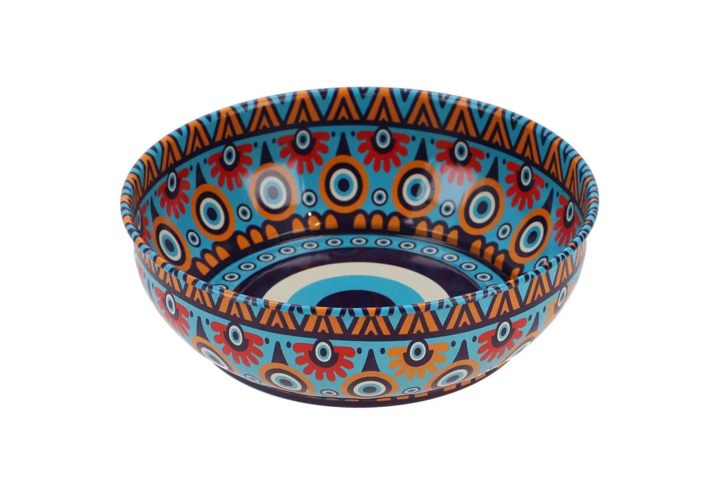 Guru-Shop Dekoschale Orientalisch Bunt Metall Ø 12 cm
