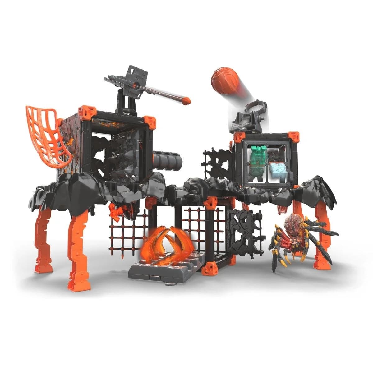 Schleich Eldrador Lava Fortress Spielwelt mit Waffen und Figuren