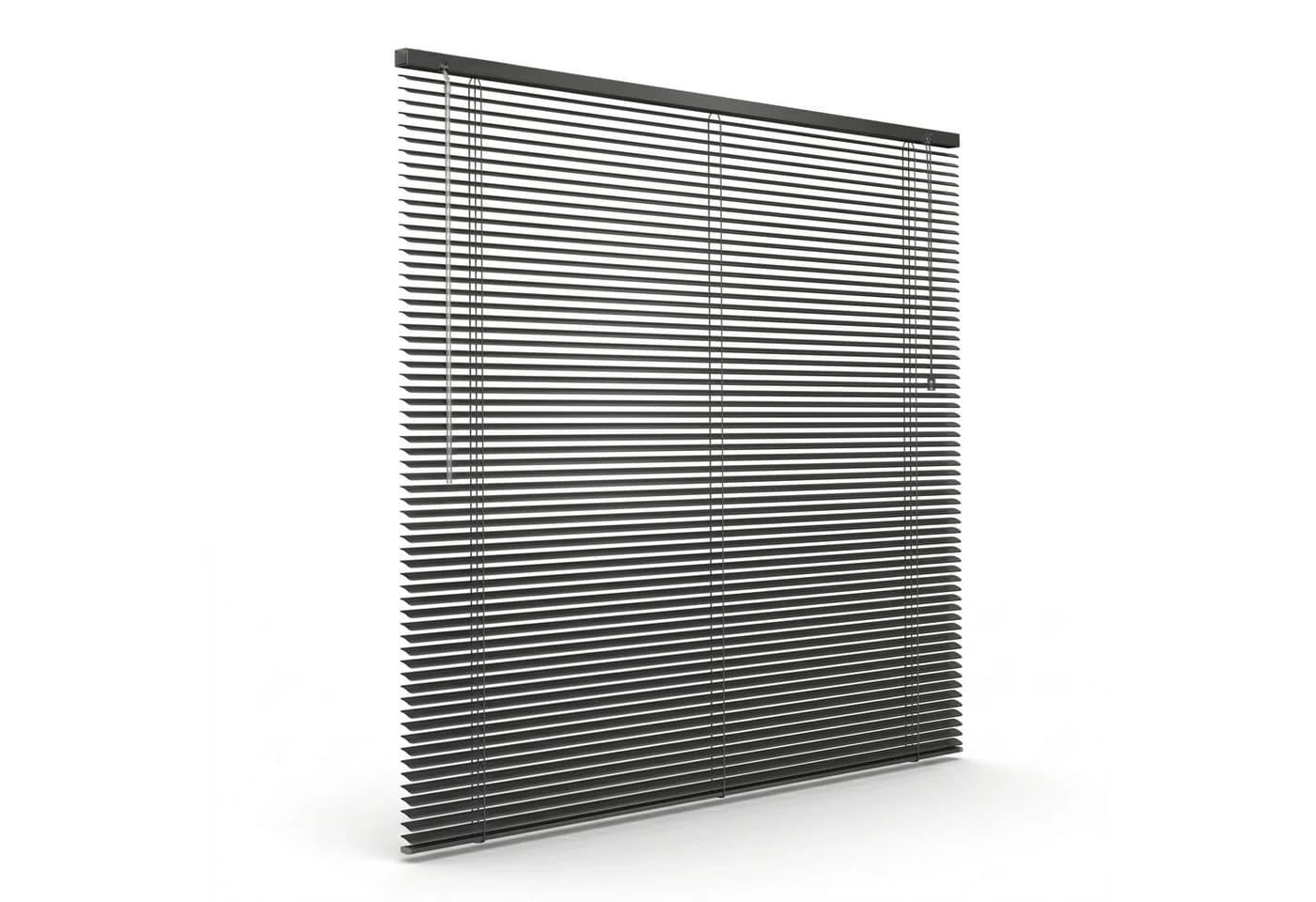 Victoria M. Aluminium Jalousie Schwarz Matt 40x130 cm