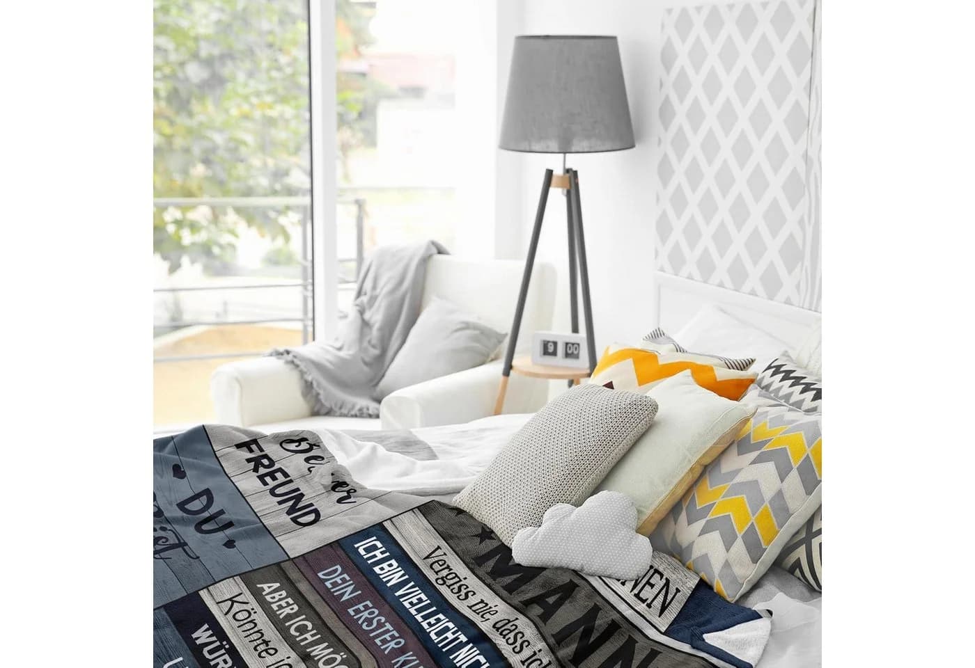 LuxusKollektion Decke Ich liebe dich 130x150cm