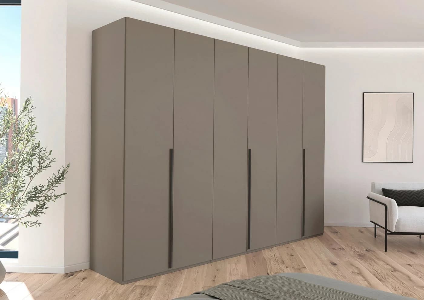 Drehtürenschrank RAUCH Kleiderschrank Garderobe Wäscheschrank BESTSELLER MONTCLAR Fango