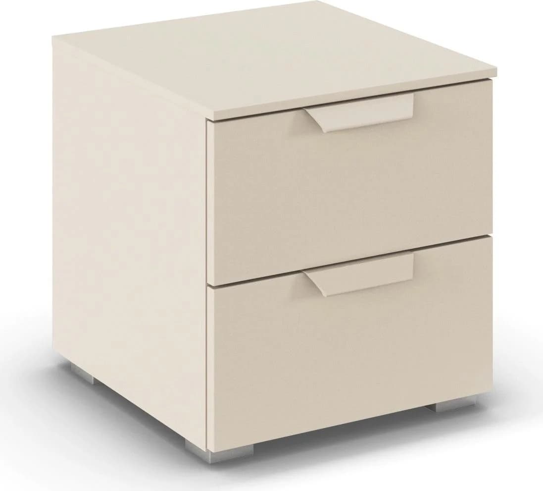 Nachtkommode RAUCH Costa Beige Metallgriffe