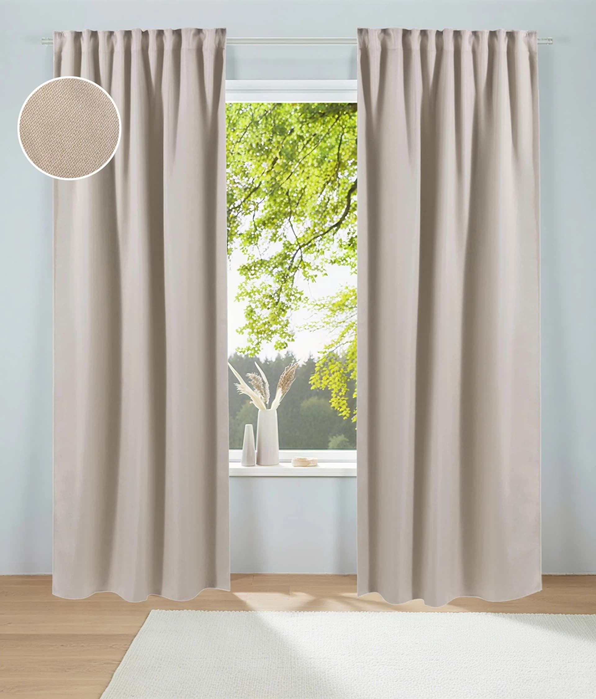 Gardine Alcide Beige my home