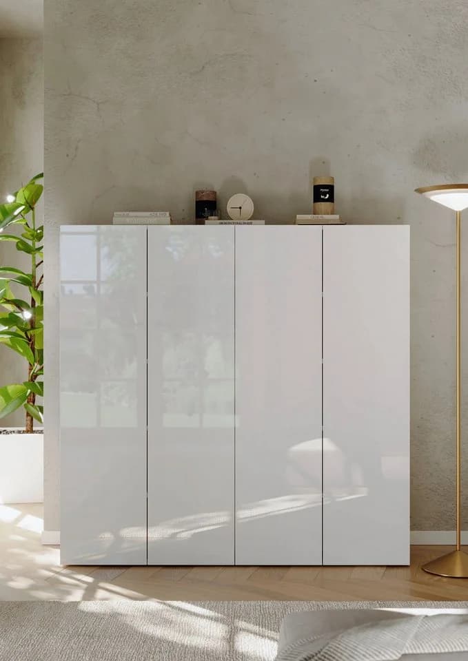OTTO HOME Schuhschrank SMILE Weiß Hochglanz 10 Fächer