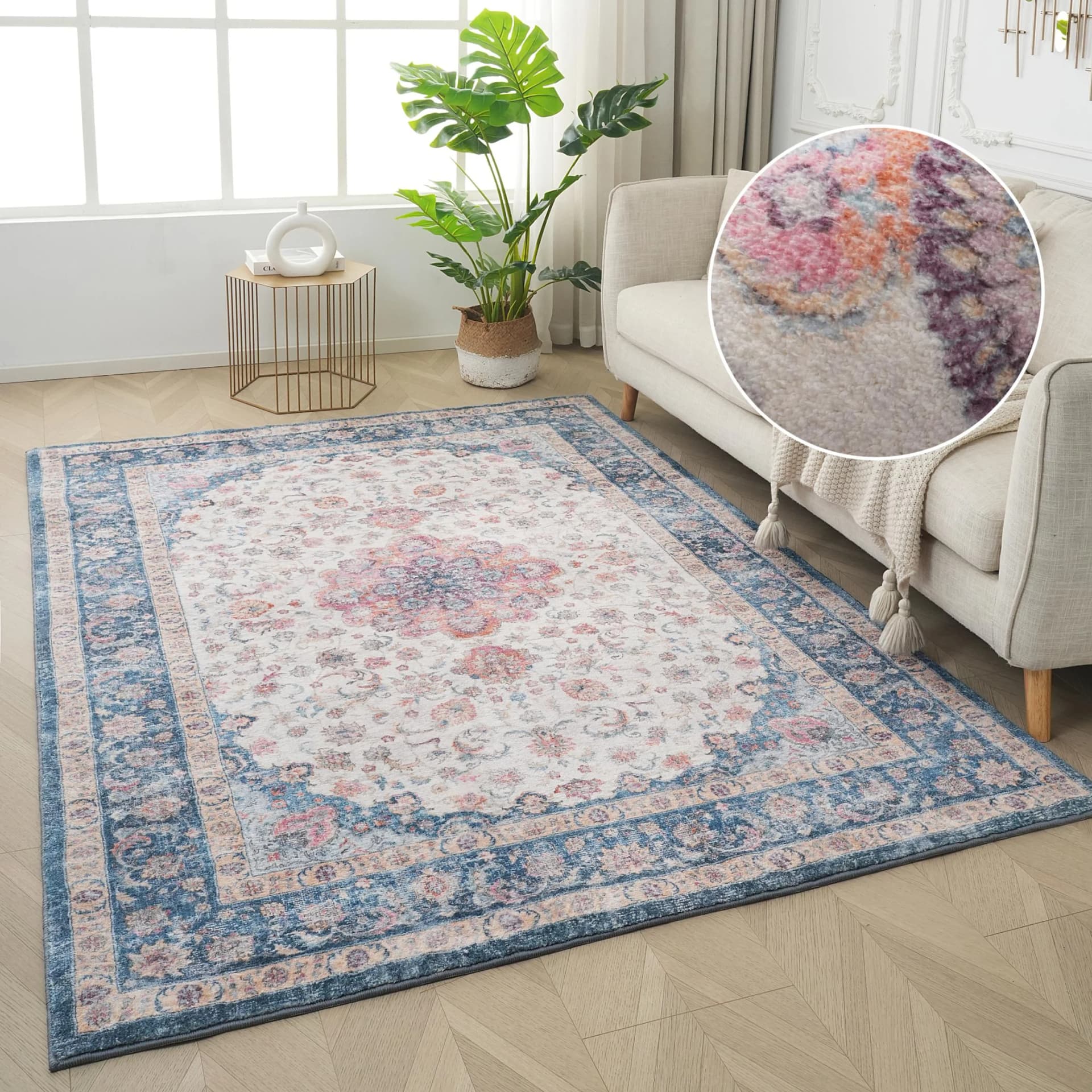 Teppich MY HOME Omar Orientalisches Design Kunstfaser