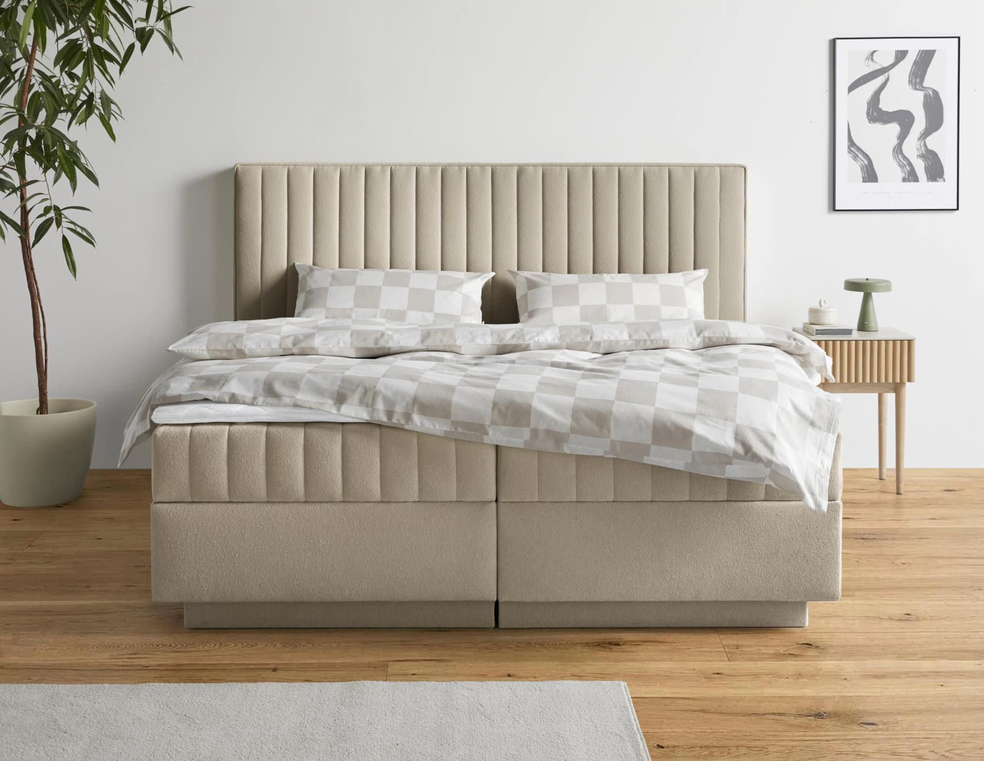 Boxbett HOMSY BY ANA JOHNSON Moonio Beige