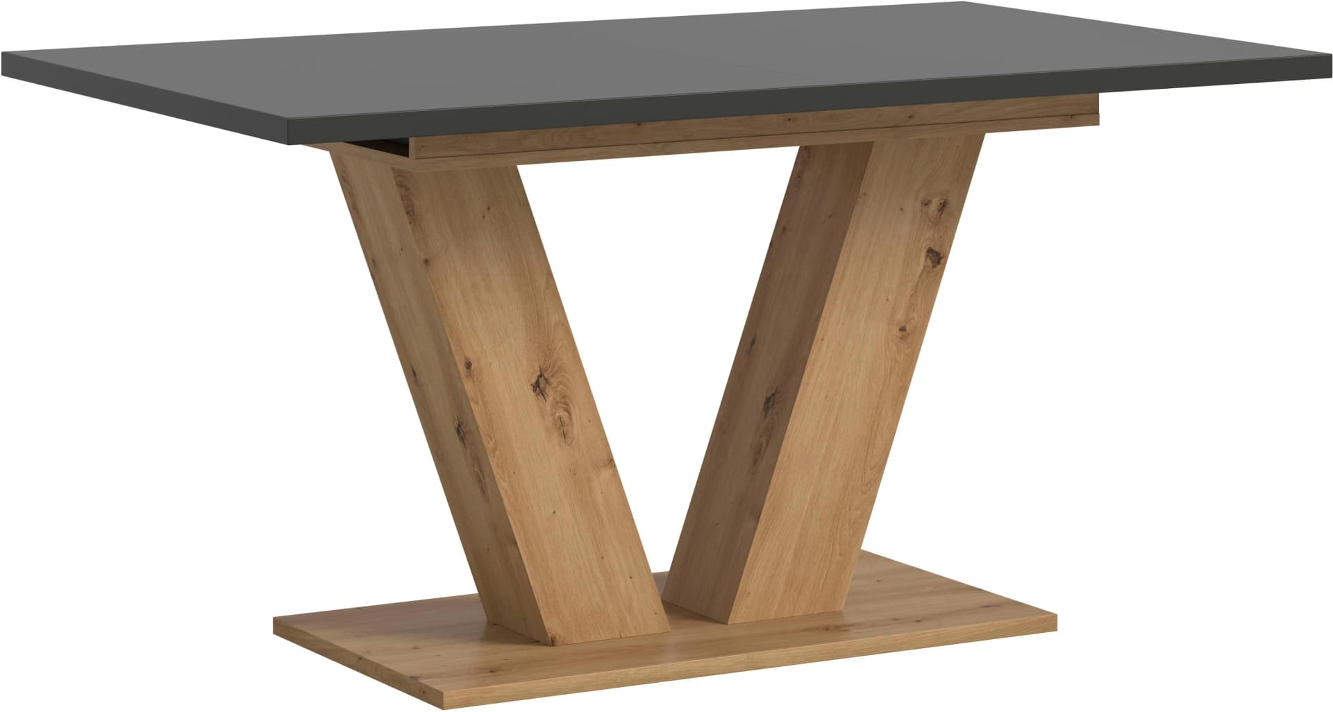 Home Affaire Esstisch Motus Grau Artisan Oak Ausziehbar