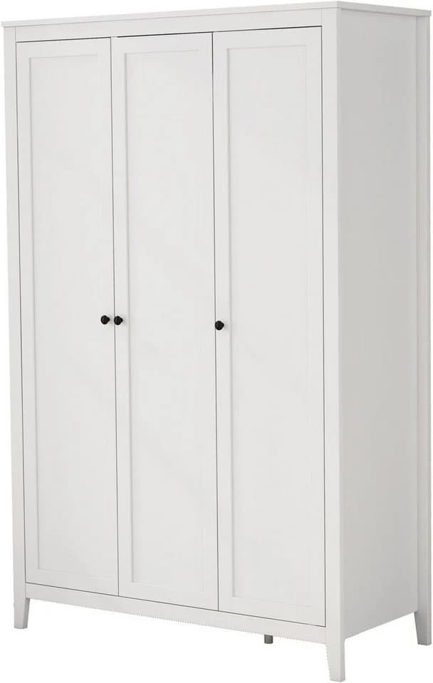 OTTO home Kleiderschrank Borkum Schlafzimmerschrank Garderobe Landhaus Bestseller Weiß