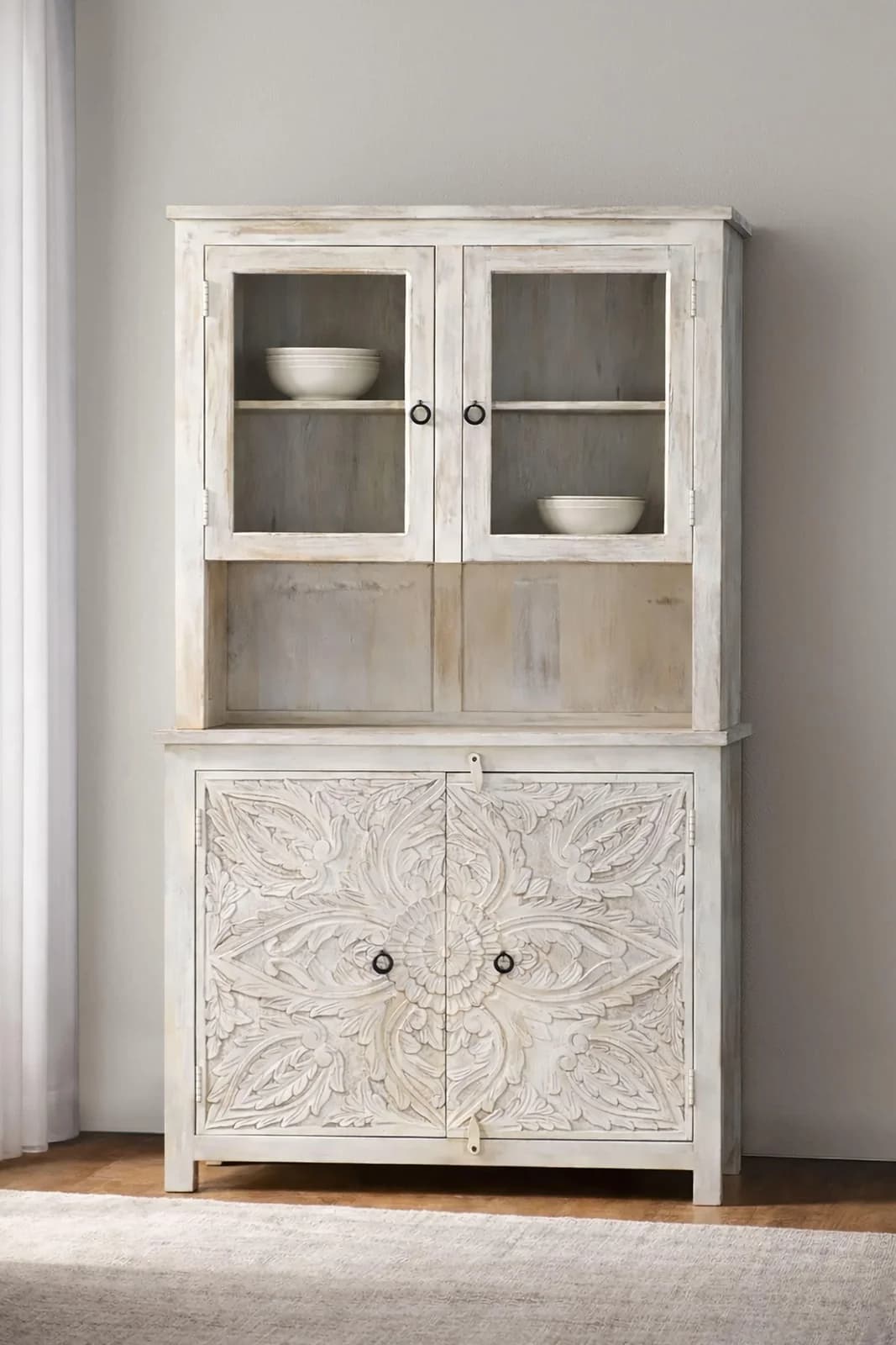 Buffet OTTO HOME "Prem" Massivholz Mango