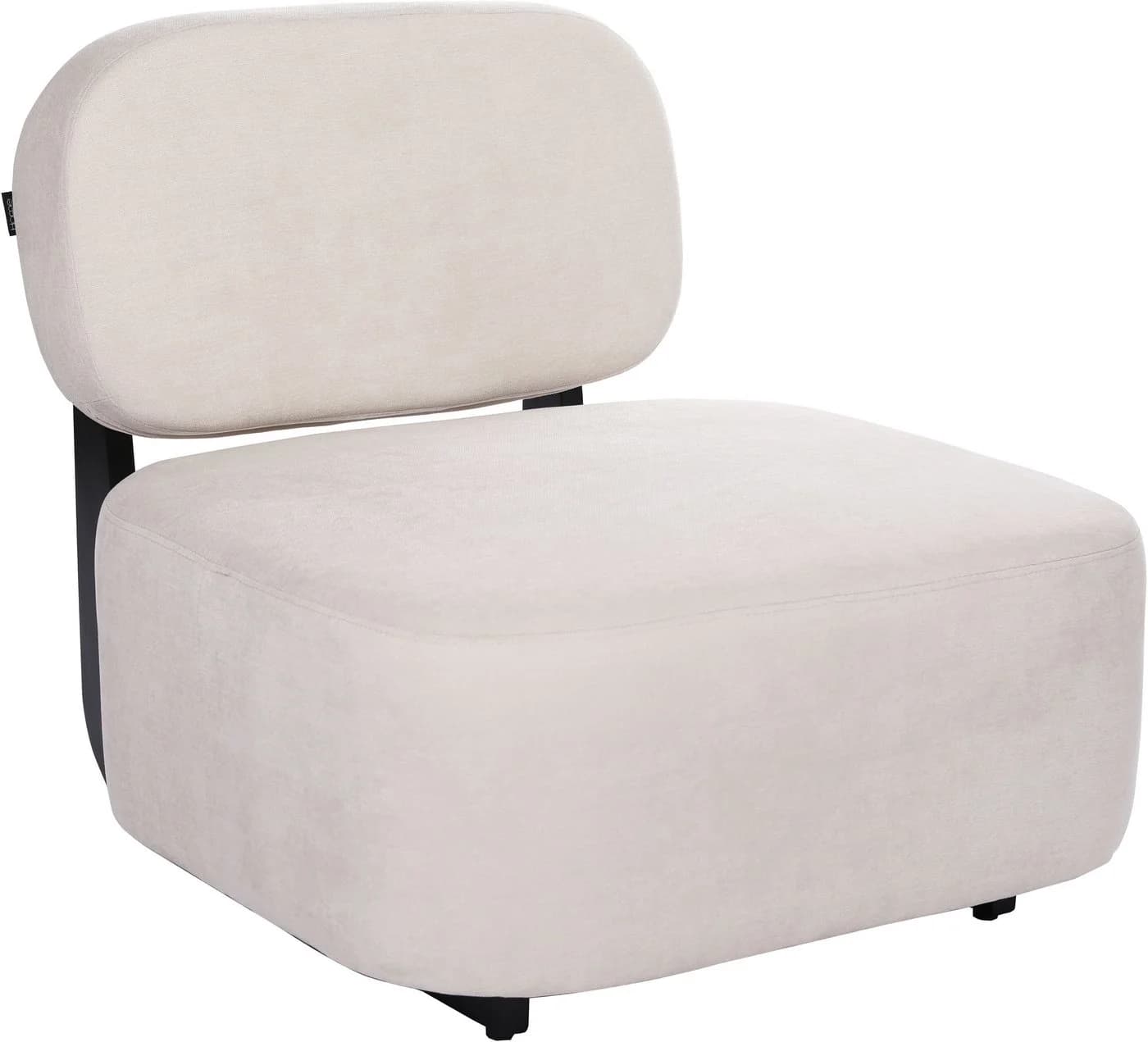 Loungesessel HOME AFFAIRE LIORAN Designsessel Creme