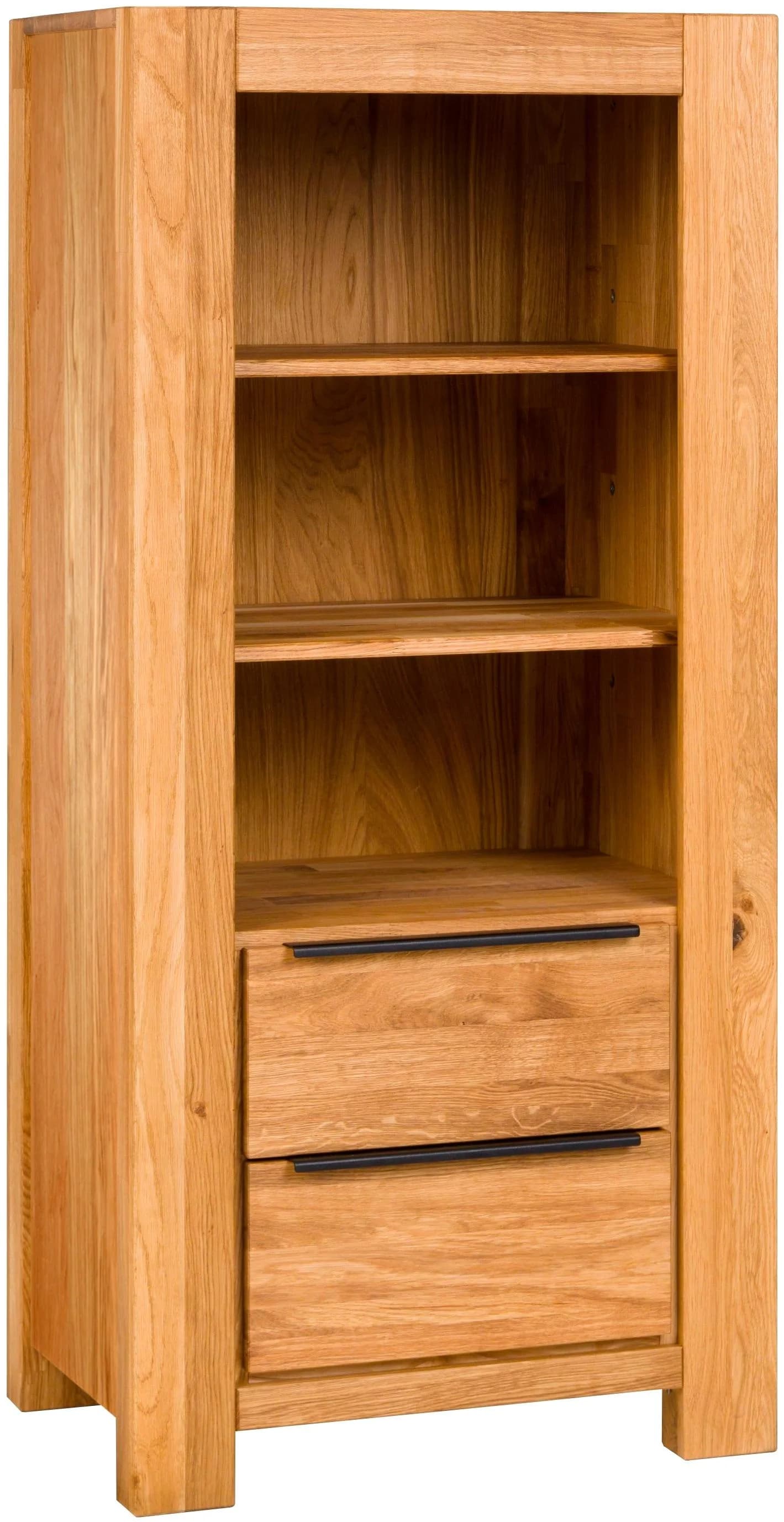 Regalelement HOME AFFAIRE Braun Eiche Massivholz