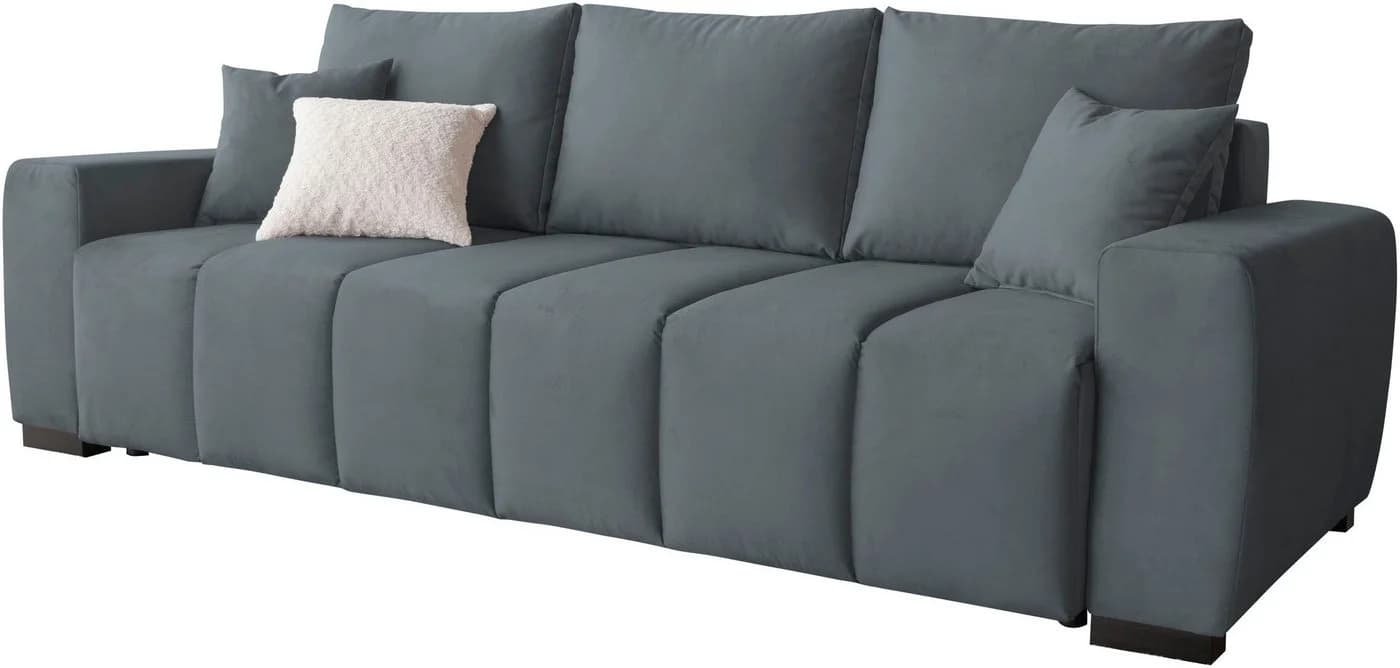 Schlafsofa HOME AFFAIRE "Bello" Anthrazit Federkern