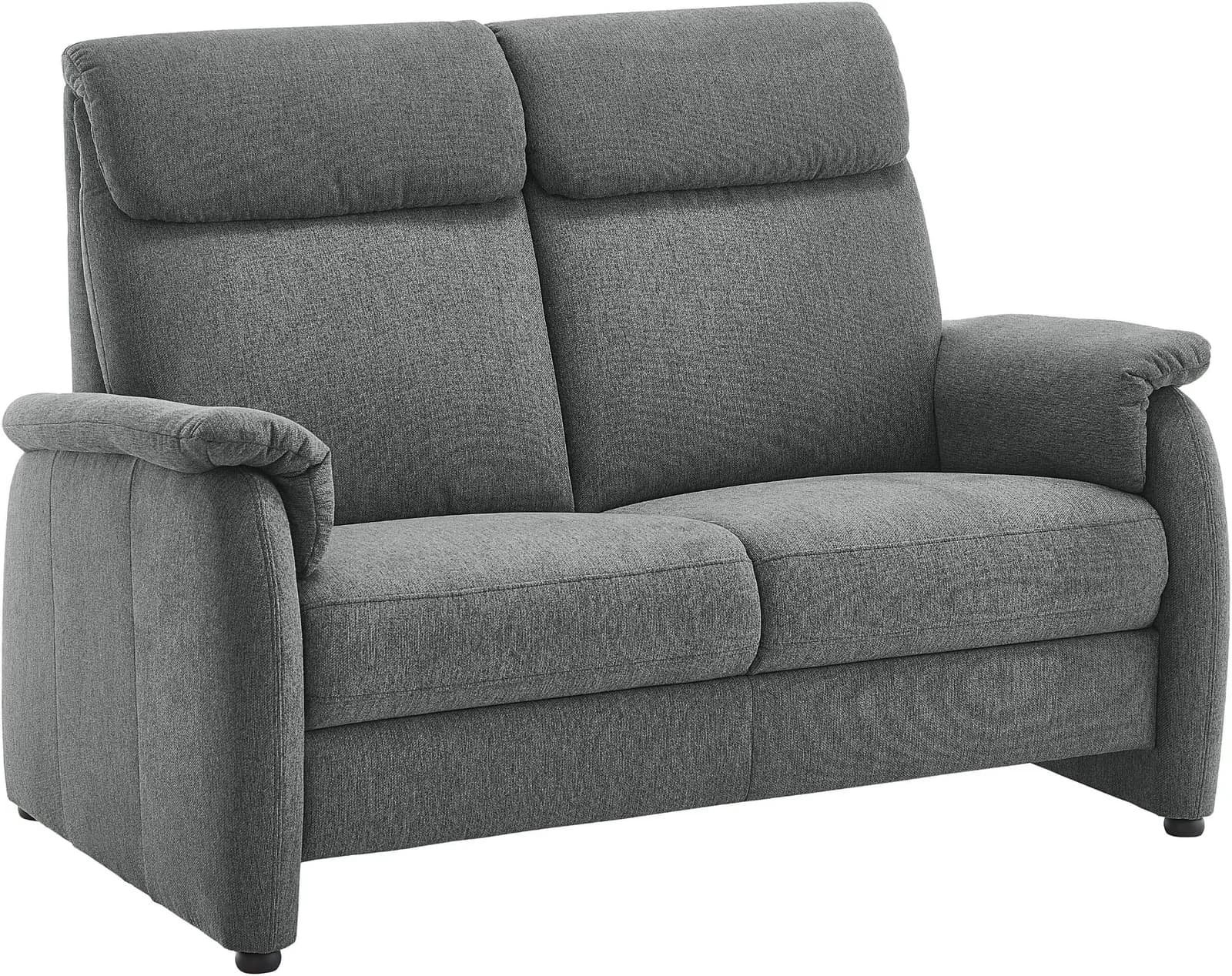 Home Affaire Turin Sofa 2,5-Sitzer Ergonomische Rückenlehne Anthrazit