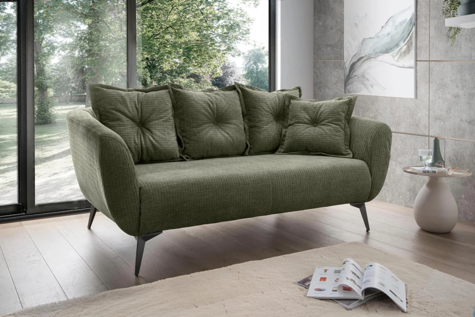 2,5-Sitzer HOME AFFAIRE Baggio Olive