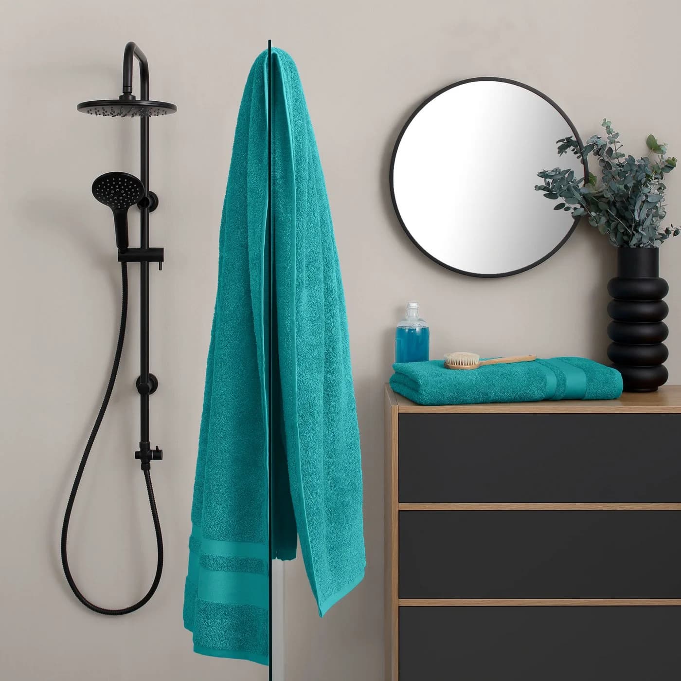 OTTO HOME Saunatuch Set Vanessa 2-tlg. 80x200cm Baumwolle