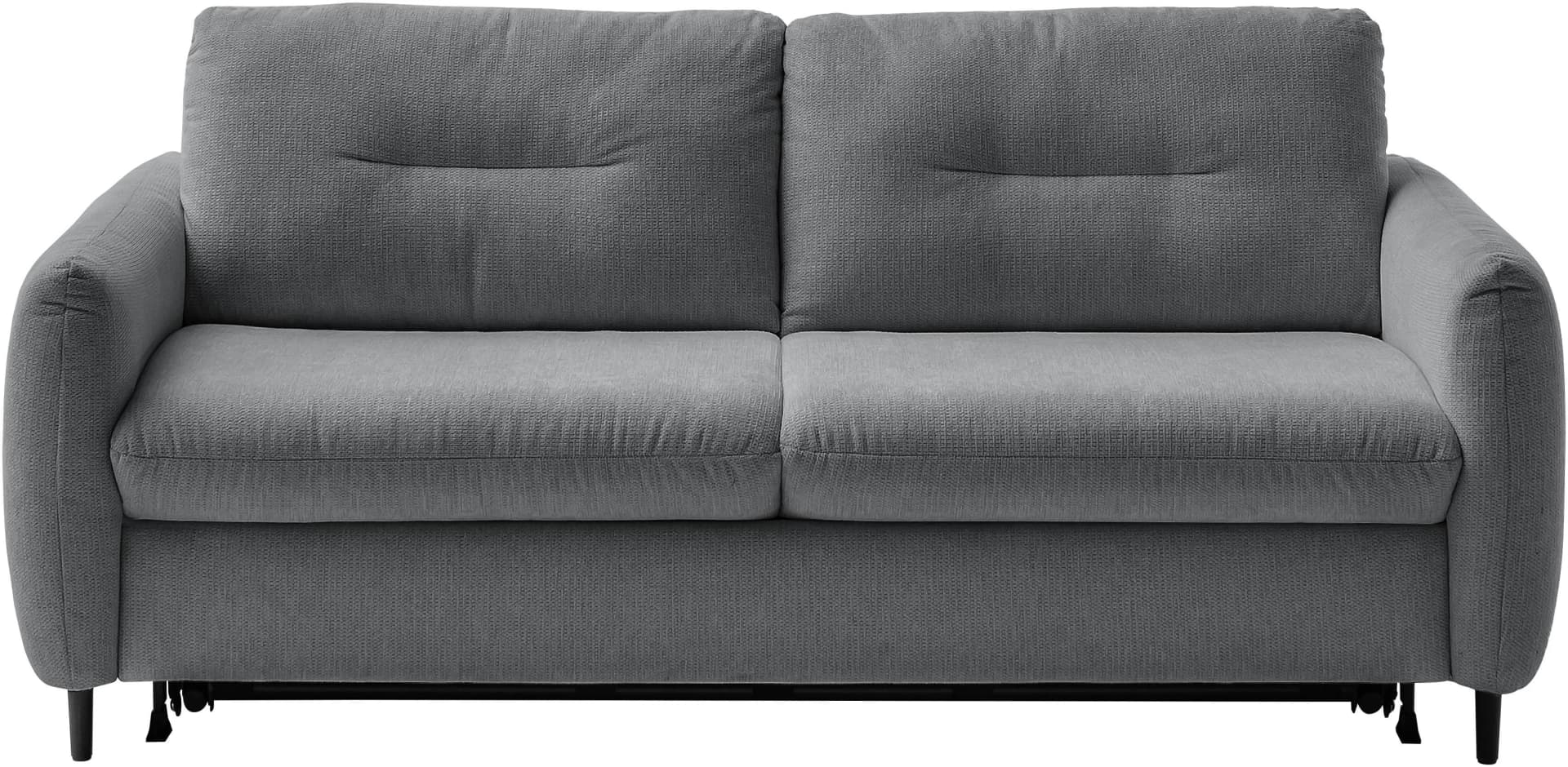 Home Affaire Clevina Schlafsofa 2-Sitzer Anthrazit Kaltschaummatratze