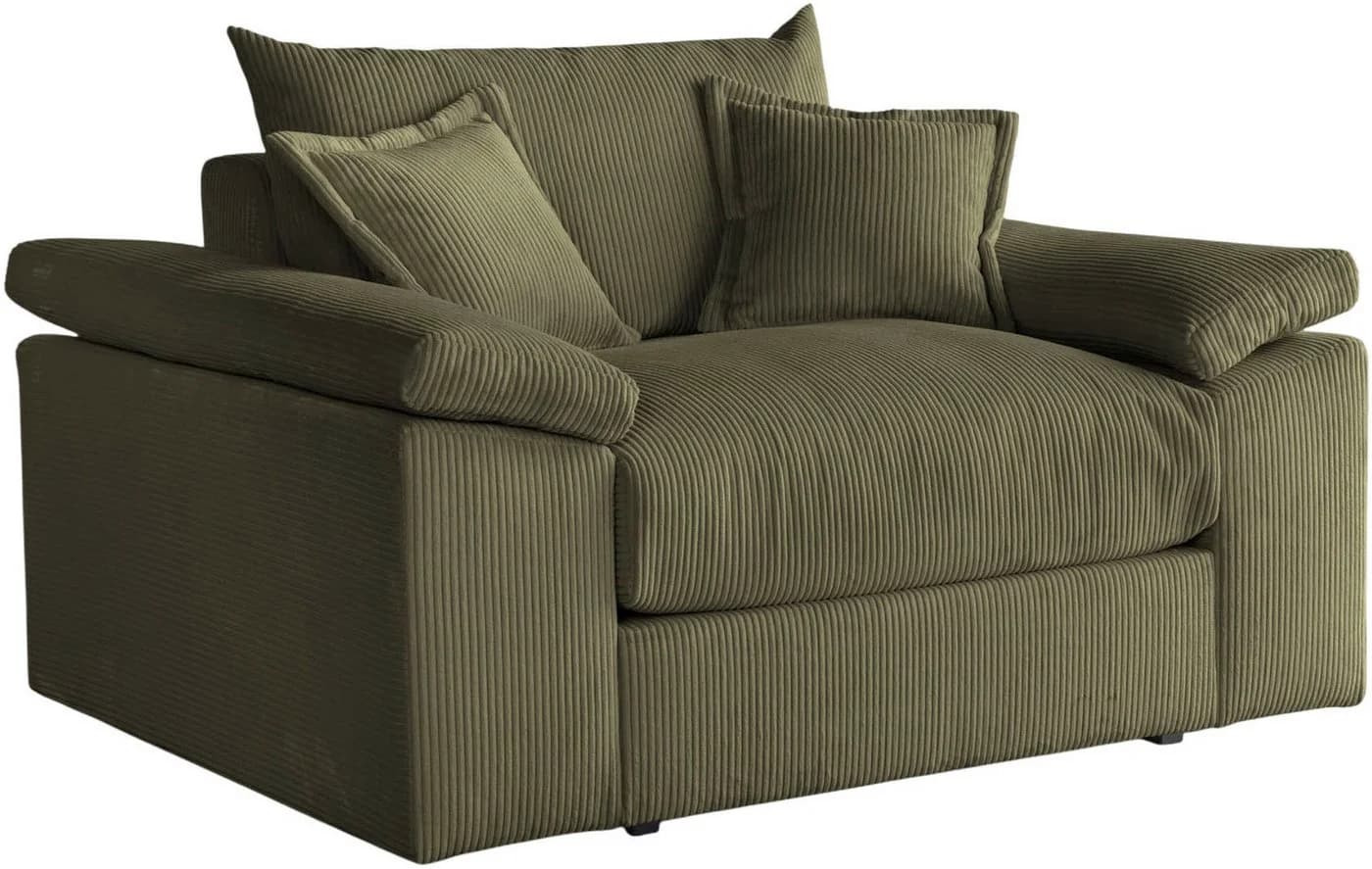XXL-Sessel Home Affaire Soft&Cosy Olive Federkern-Polsterung