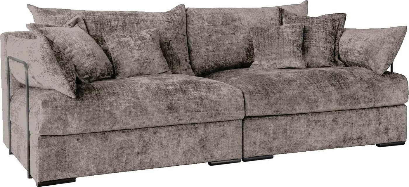 Big-Sofa HOME AFFAIRE Casa 190 cm Taupe Federkern