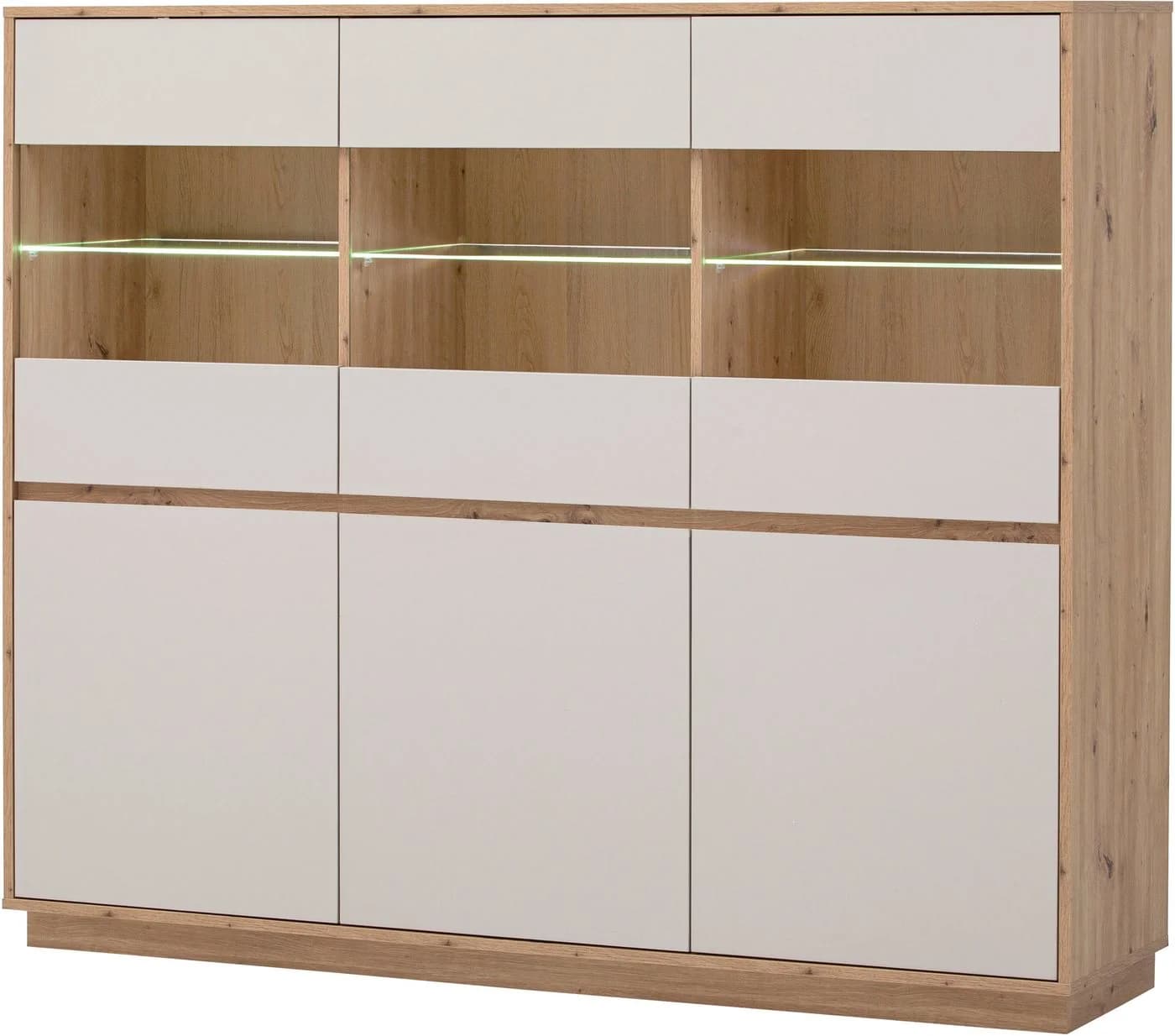 Highboard HOME AFFAIRE Sonora Eiche Artisan