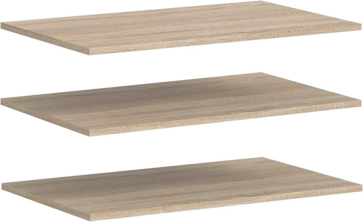 Home Affaire Einlegeboden Skarde 3er Set 77cm Sonoma Eiche Nachbildung