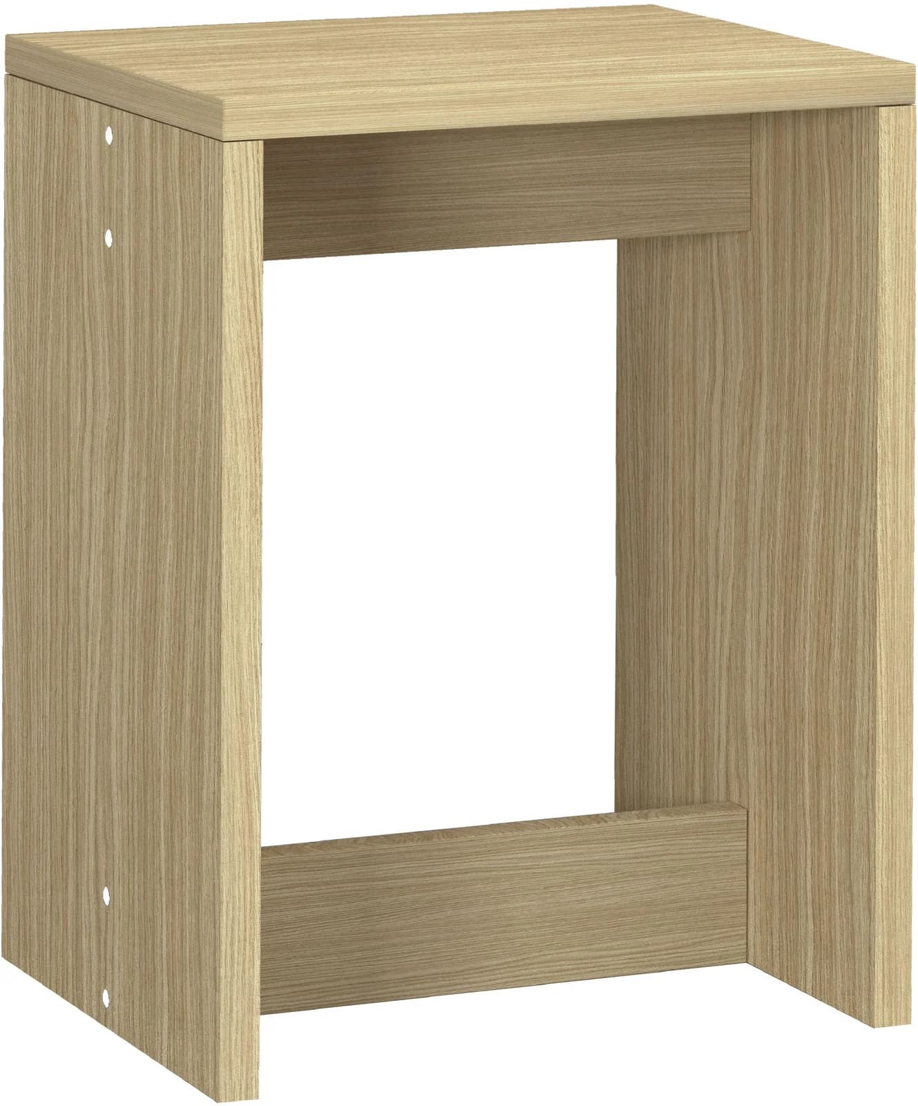 Barhocker Luna 2er-Set Eiche chopinfarben Kochstation
