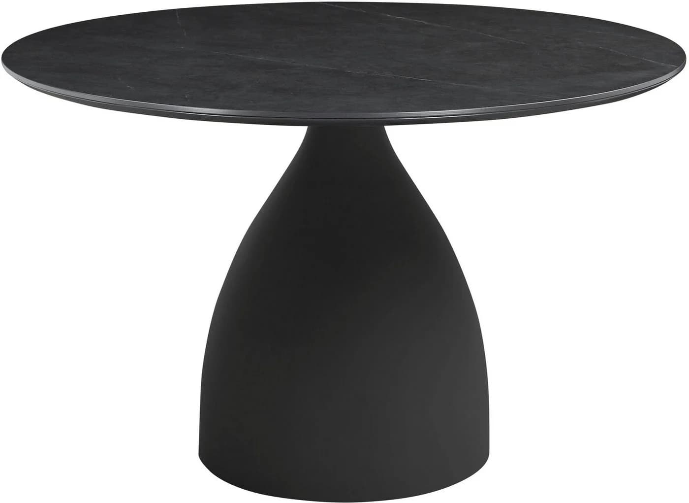 OTTO HOME Esstisch Lealux Schwarz Sintersteinplatte