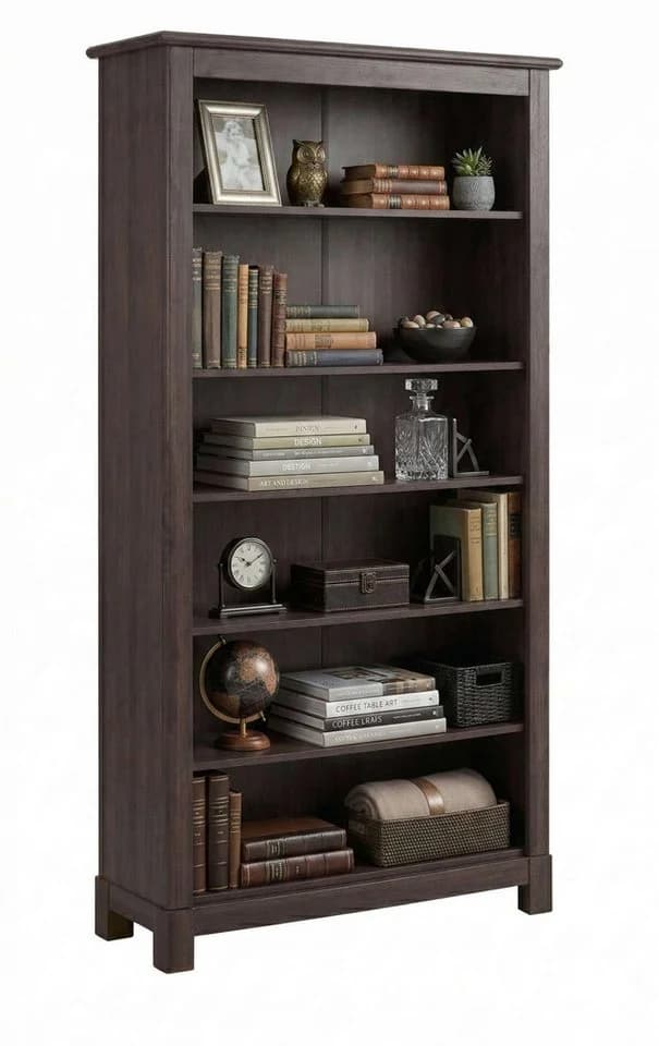Bücherregal OTTO HOME Rauna dunkelbraun Massivholz Kiefer
