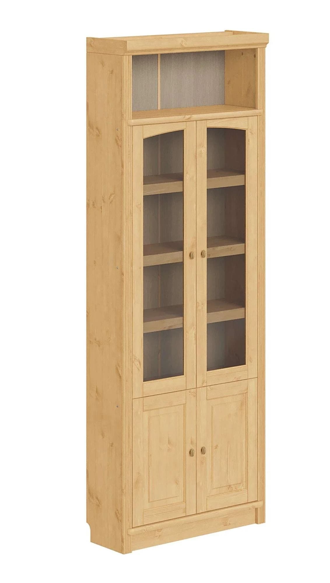 Vitrine Kiefer FSC-zertifiziert 80x29x220 cm OTTO HOME Soeren