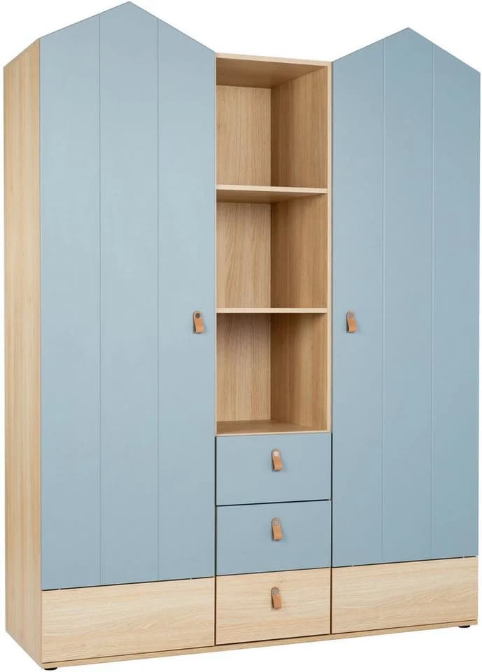 OTTO home Kleiderschrank Hennix Soft-Close 3 Schubladen