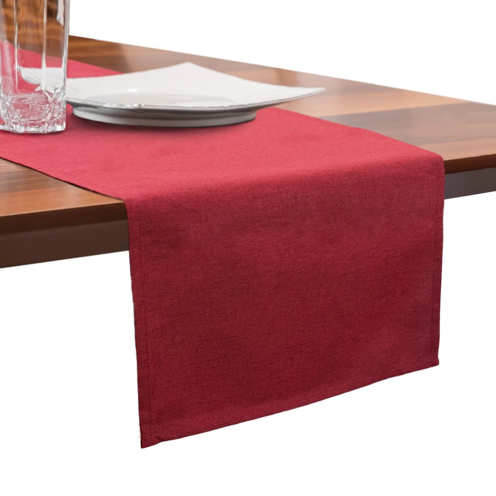 OTTO HOME Tischläufer Meellon Bordeaux Polyester