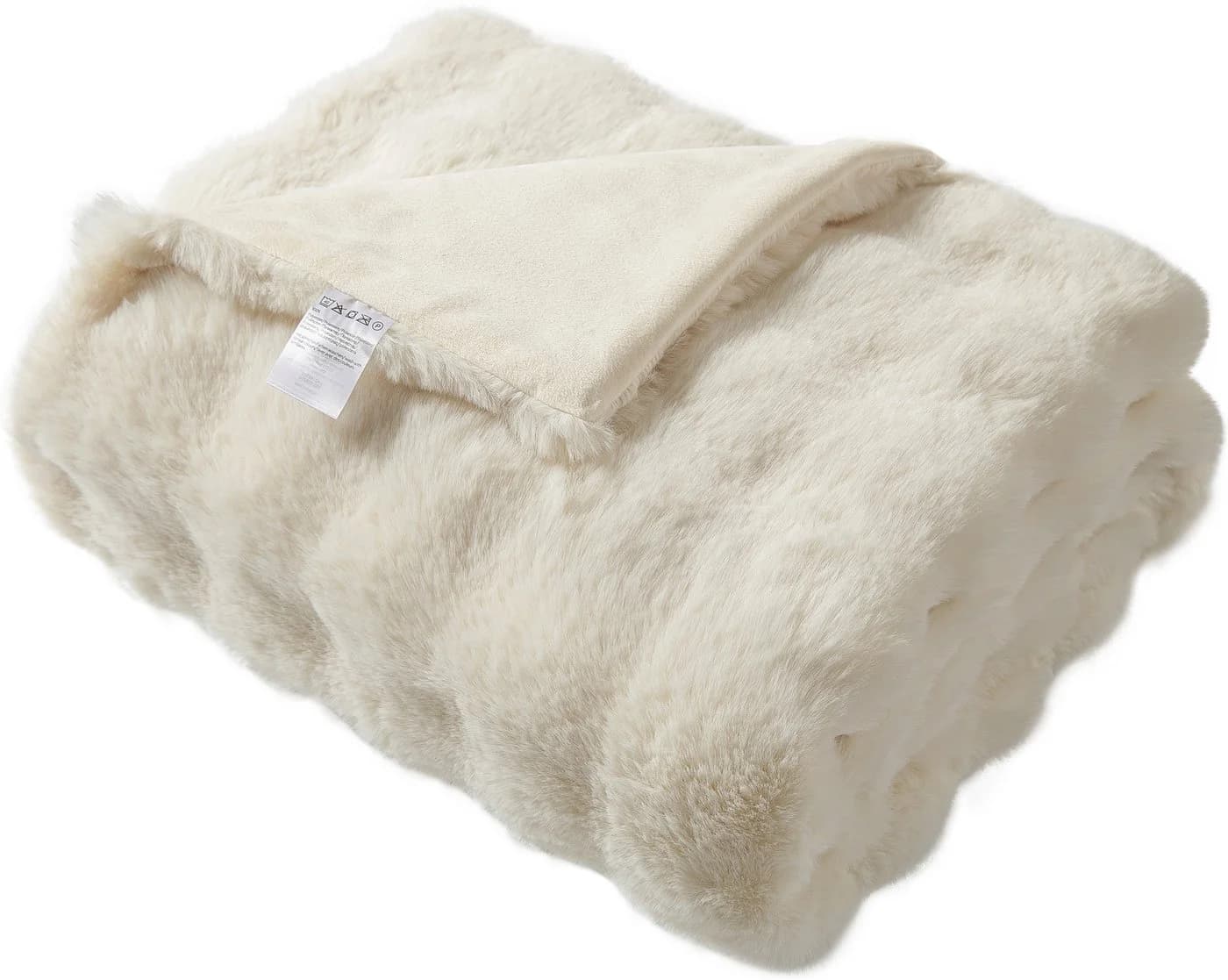 OTTO HOME Wohndecke Briee Premium Fell-Optik Beige
