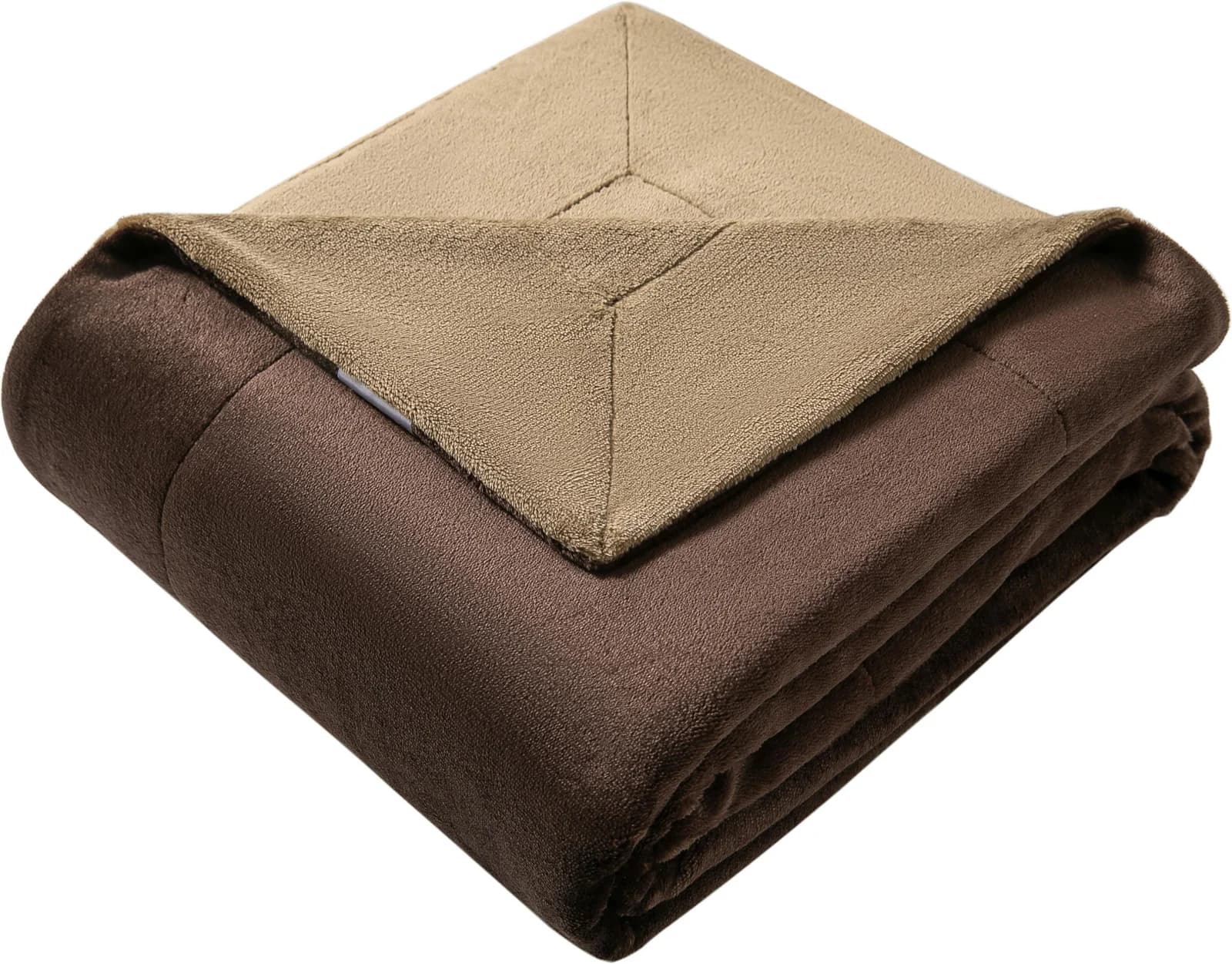 OTTO HOME Wohndecke Tobbin Braun Flannel Doppelseitig