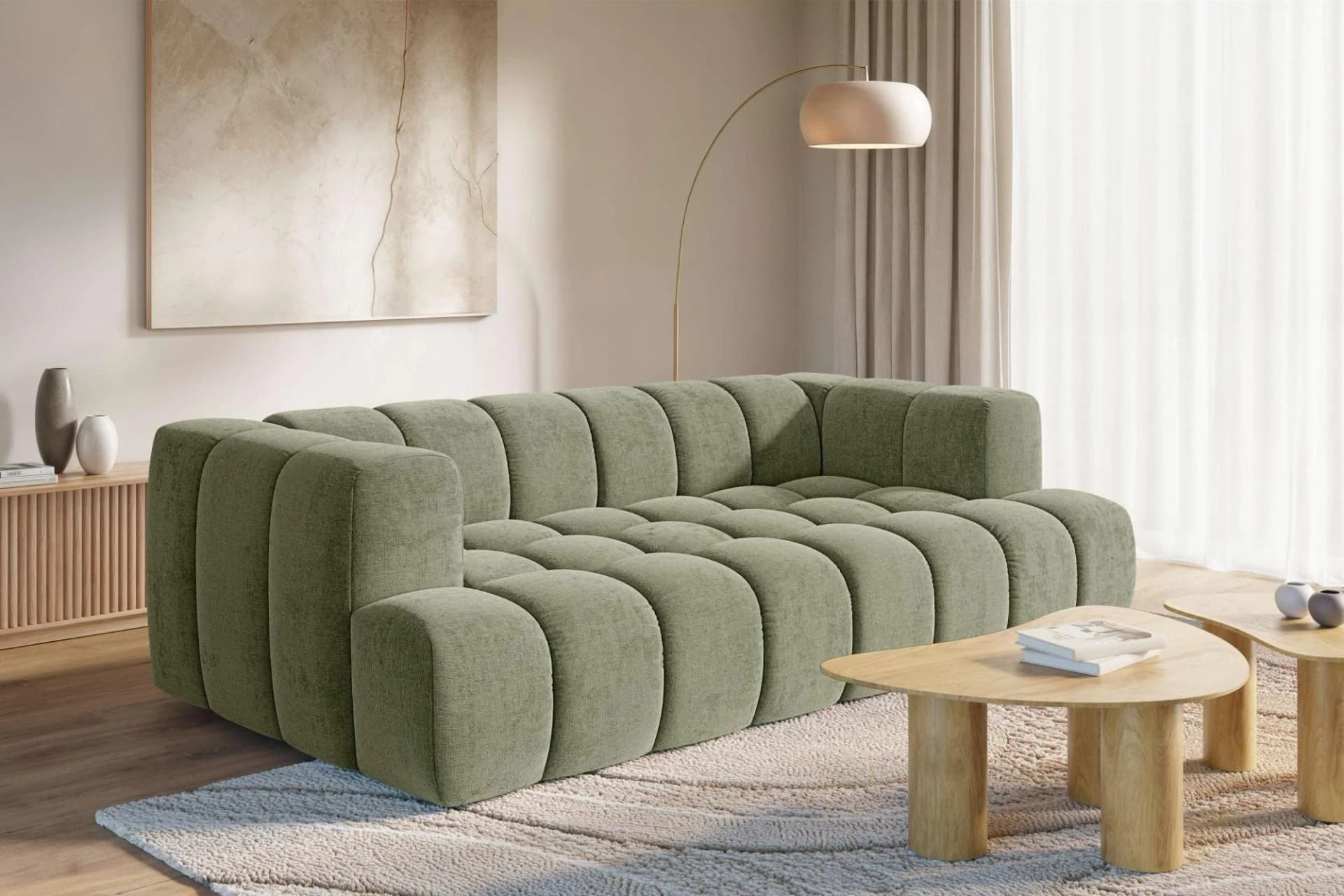 Big-Sofa HOMSY BY ANA JOHNSON XL BOUBELLE - 4-Sitzer Design-Sofa