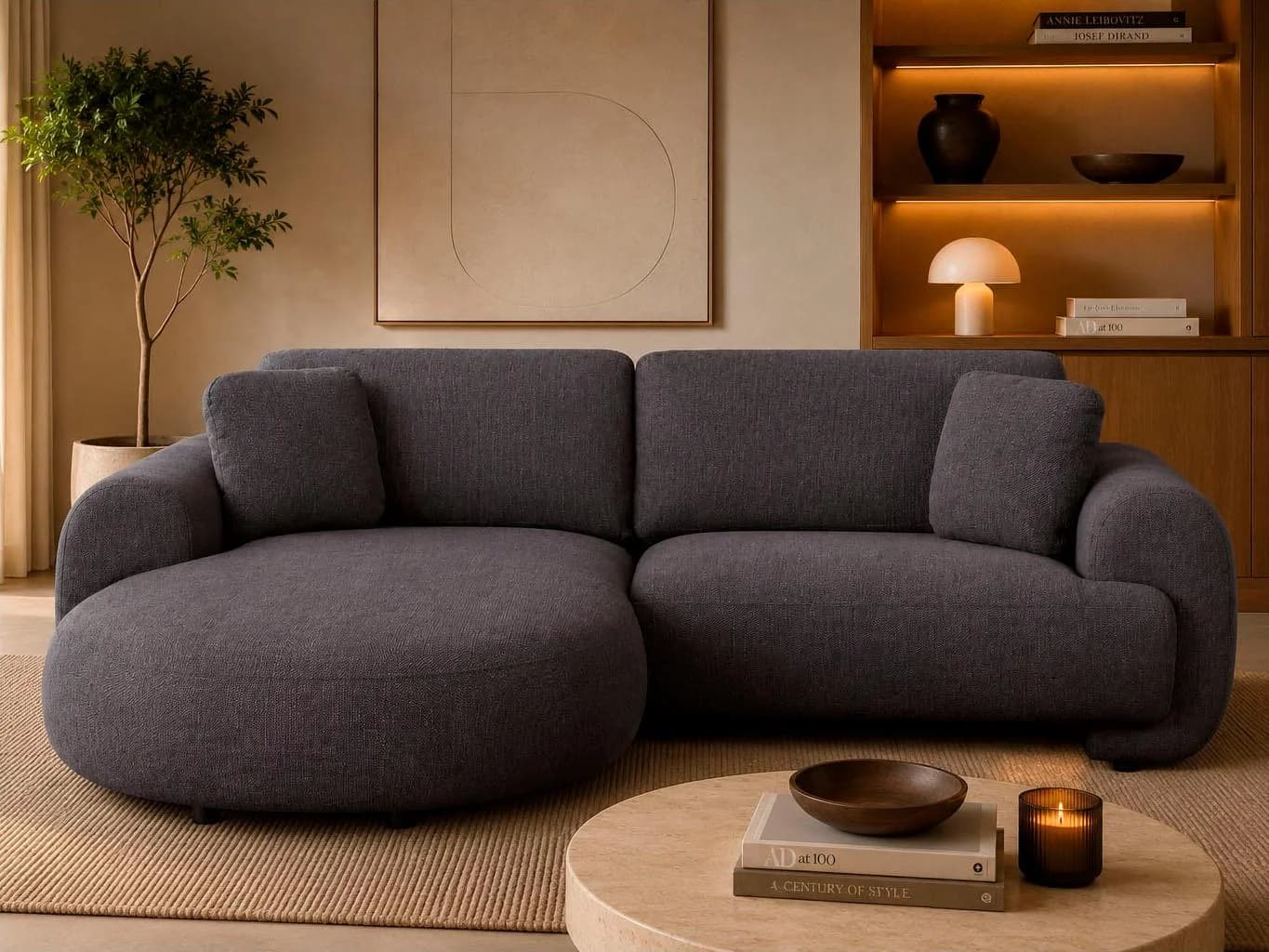 OTTO HOME Ecksofa YllSY L-Form mit Recamiere und Bettkasten