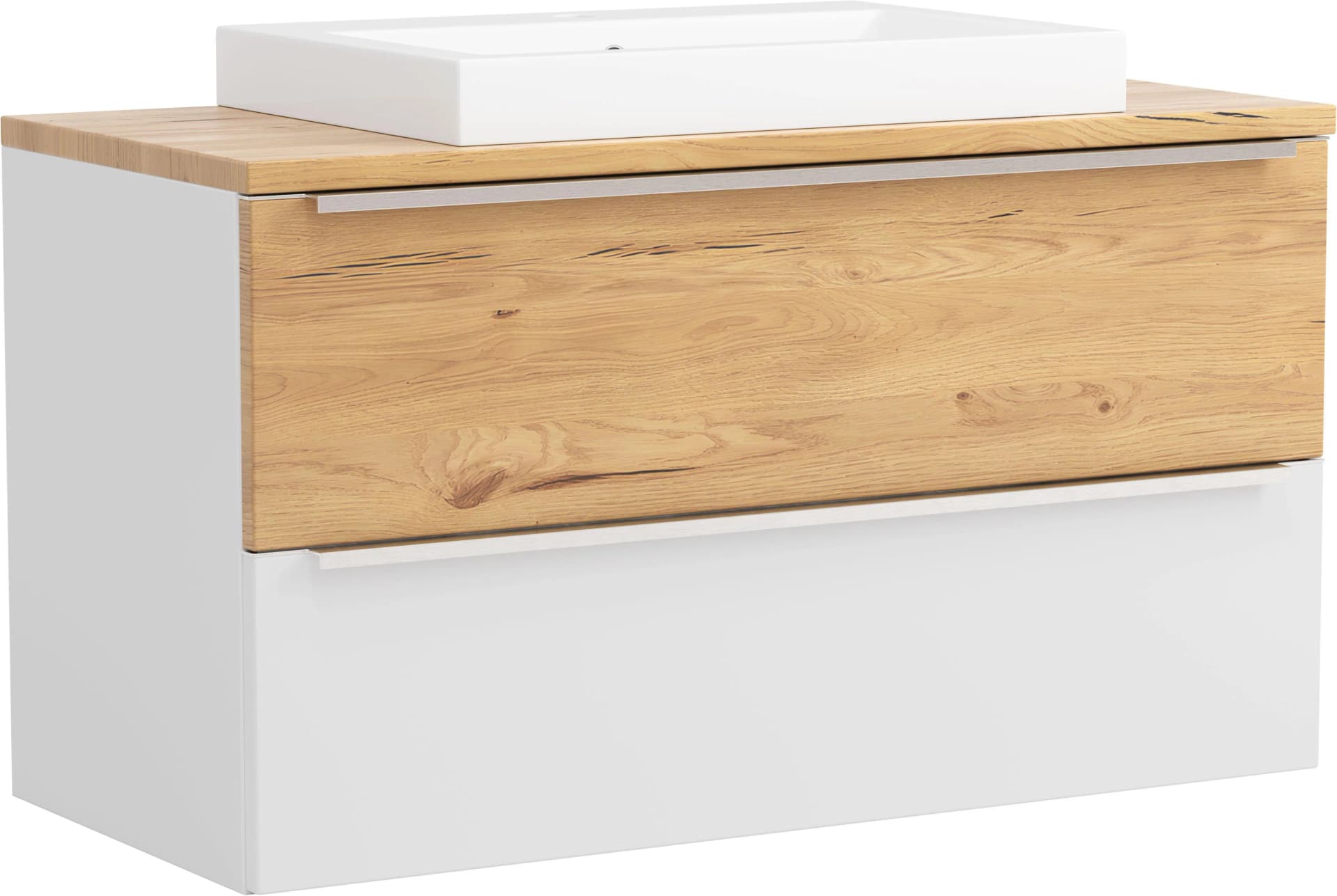 WELLTIME Waschtisch TRIENT mit Softclose & Keramikbecken