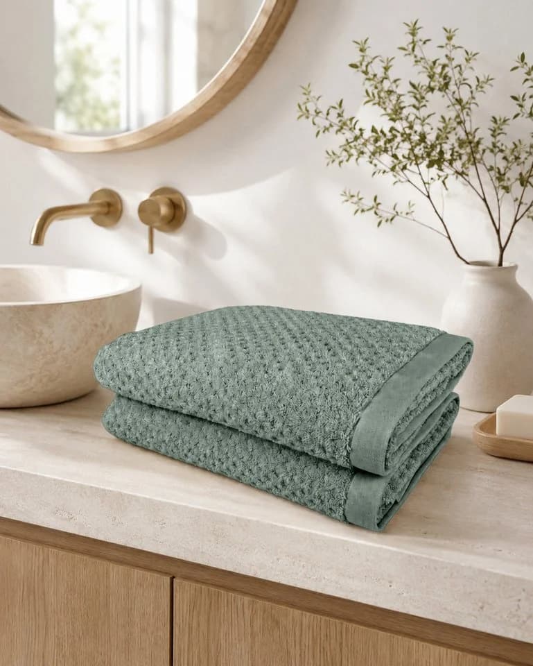 OTTO home Duschtücher Corrin 70x140cm 100% Baumwolle 500 g/m²