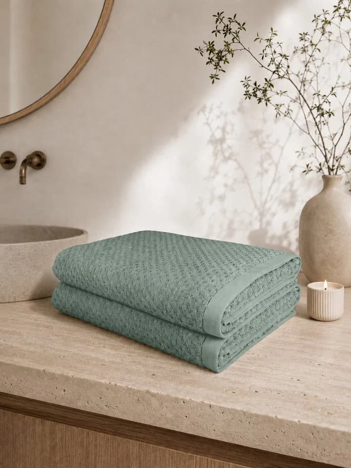 OTTO home Saunatuch Corrin 2er Set 90x180cm 100% Baumwolle