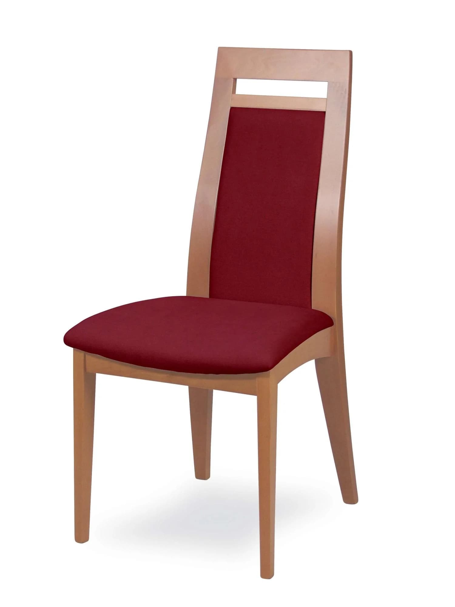 HOME AFFAIRE Esszimmerstuhl CLIO Buche Bordeaux Massivholz