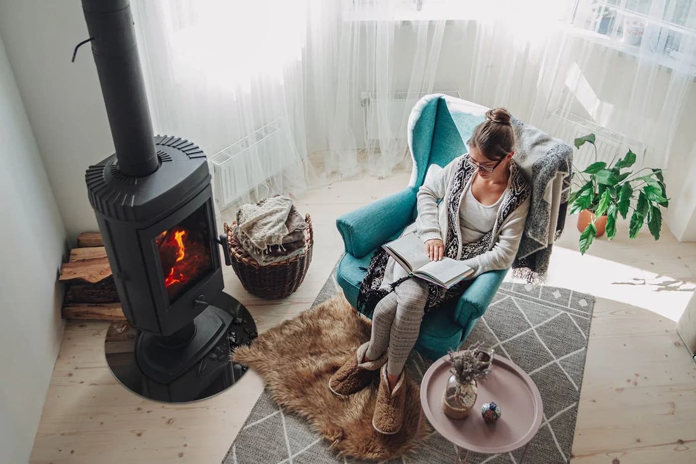 Tulup Bodenschutzplatte Schwarz Gehärtetes Glas mit Abstraktem Print