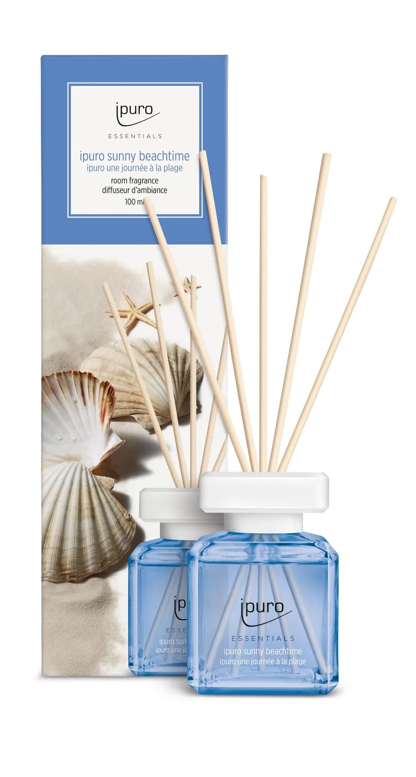 ipuro Raumduft SUNNY BEACHTIME 100 ml Glas transparent