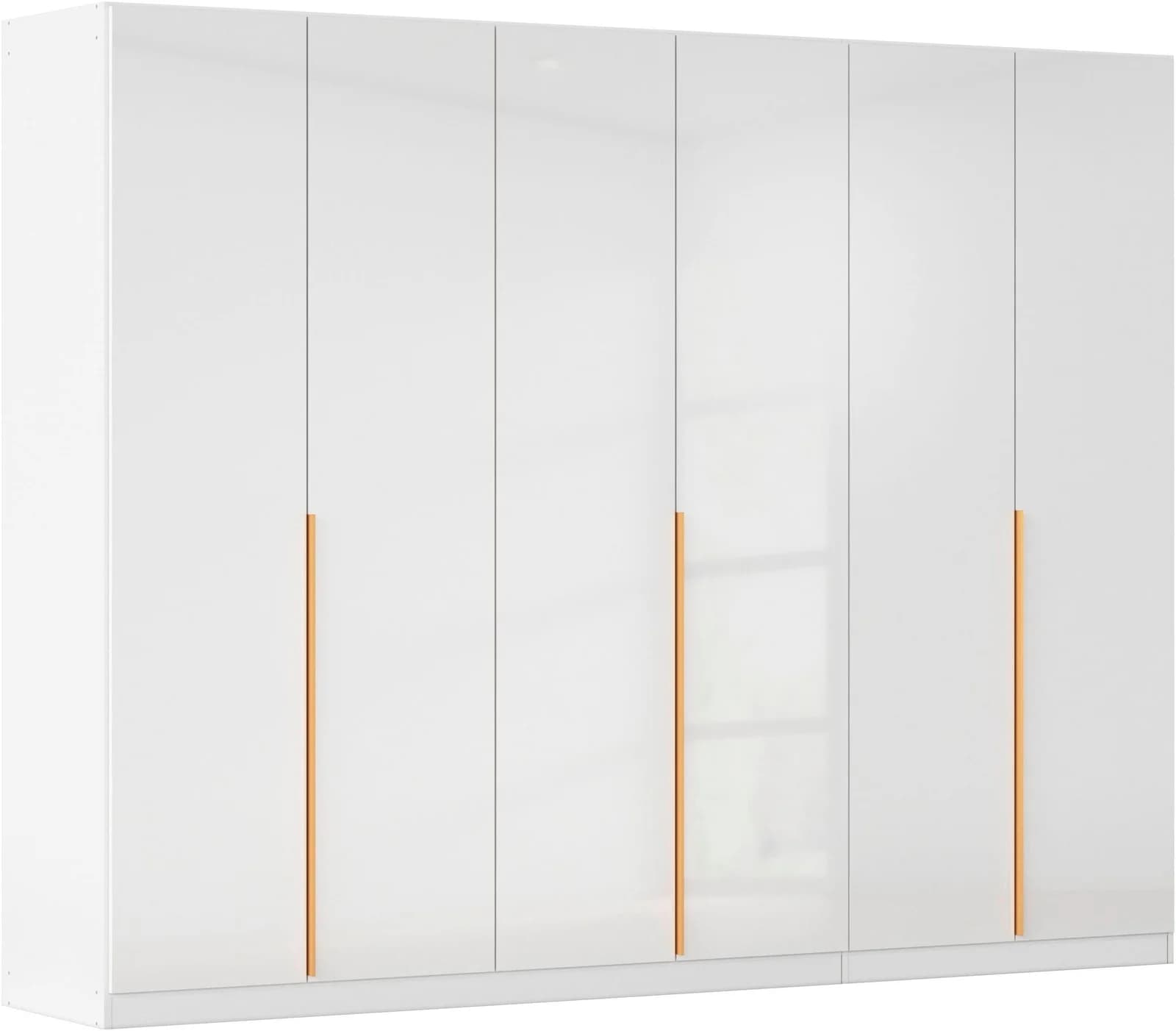 OTTO HOME Kleiderschrank AGORDO Alpinweiß Hochglanz 271x210x54 cm
