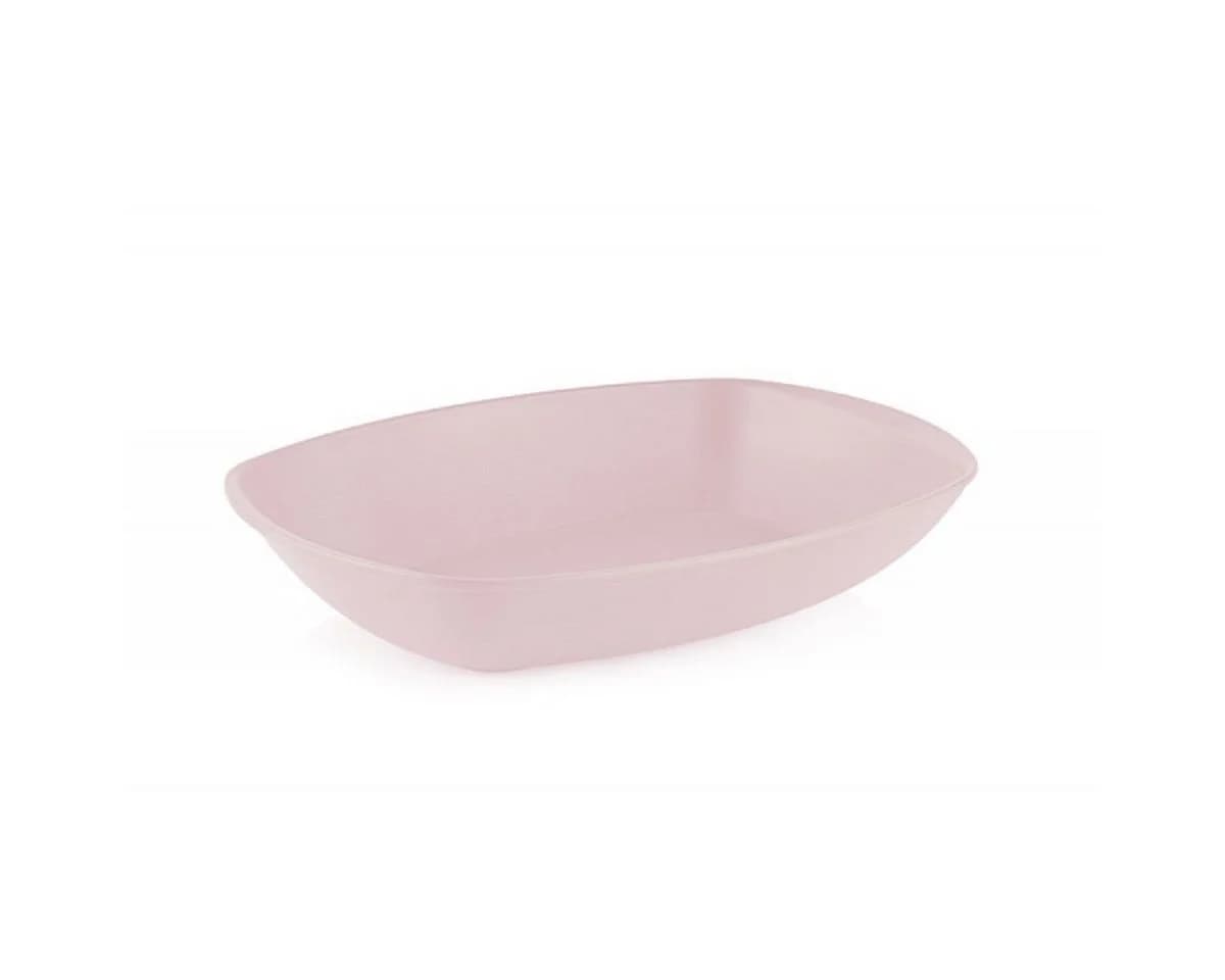 bahama Ovale Servierschale Rosa Flache Bauweise