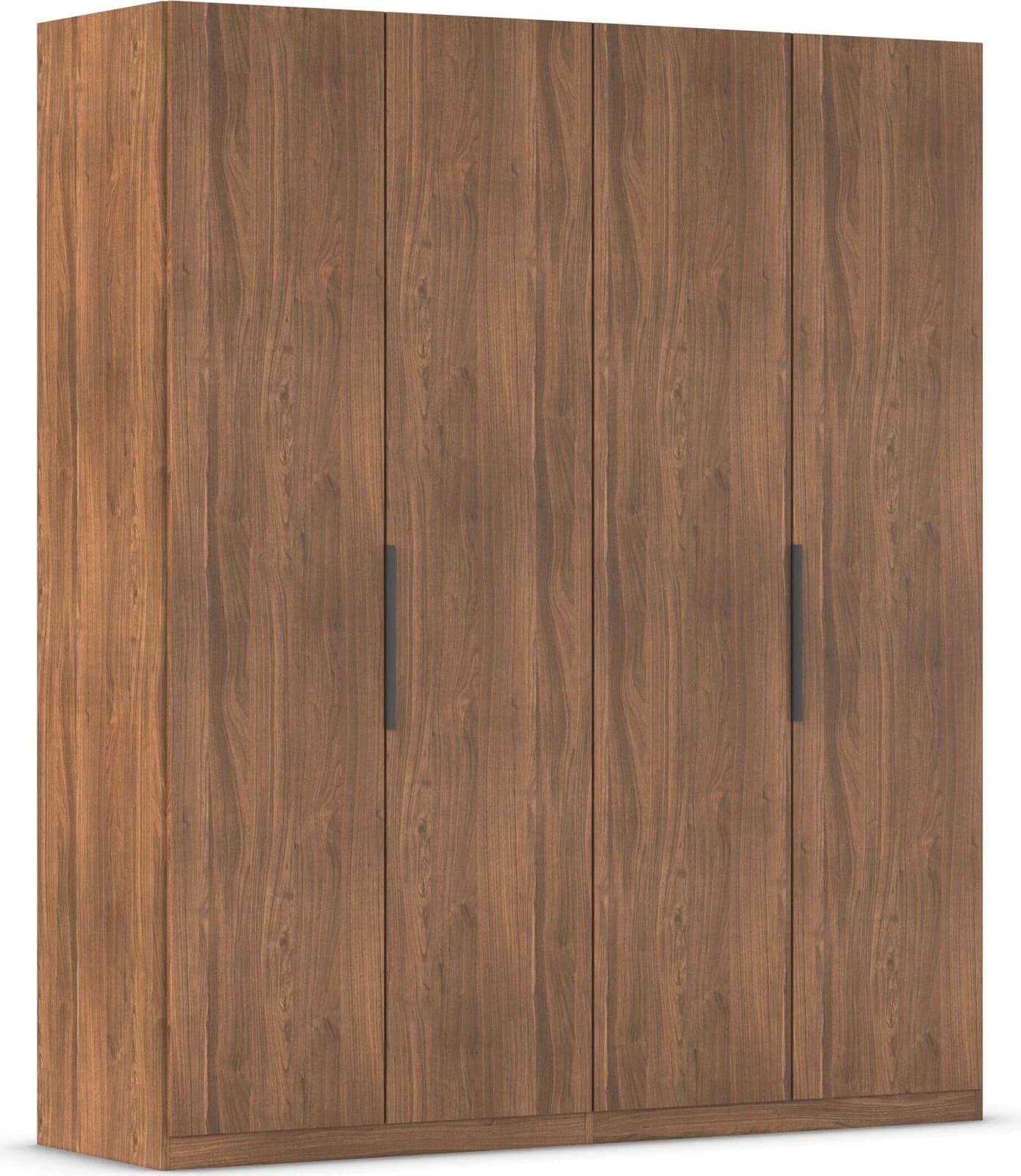 rauch TYNDA Kleiderschrank Nussbaum mit Soft-Close und Schnellmontage