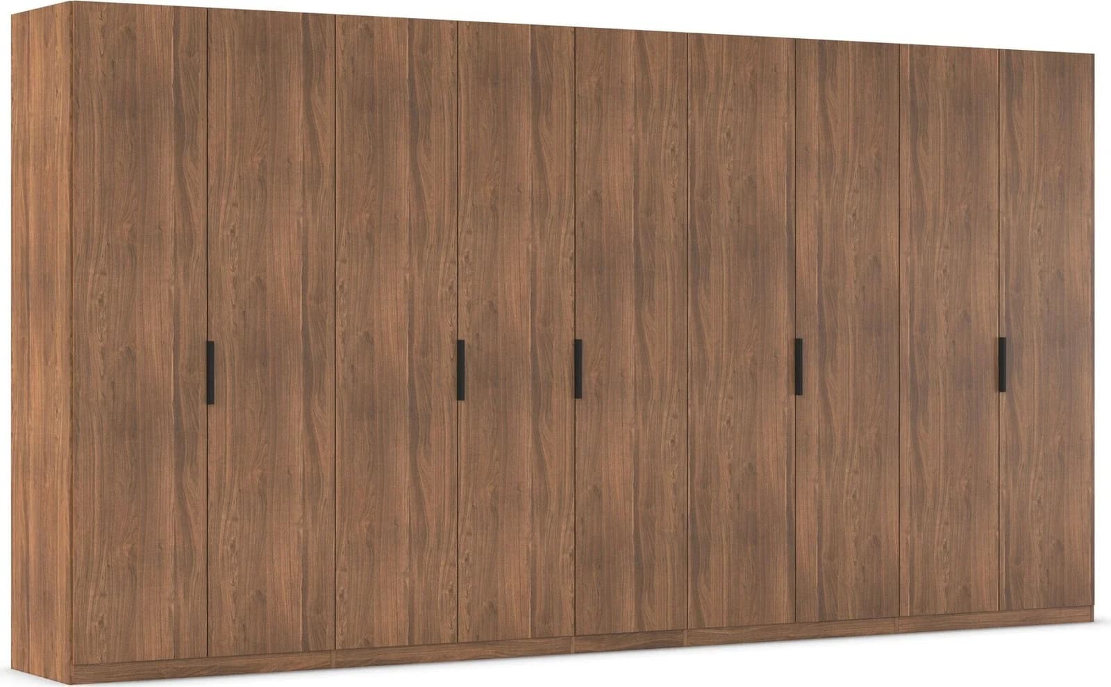 Kleiderschrank Nylla Nussbaum Schwarz 405cm OTTO HOME