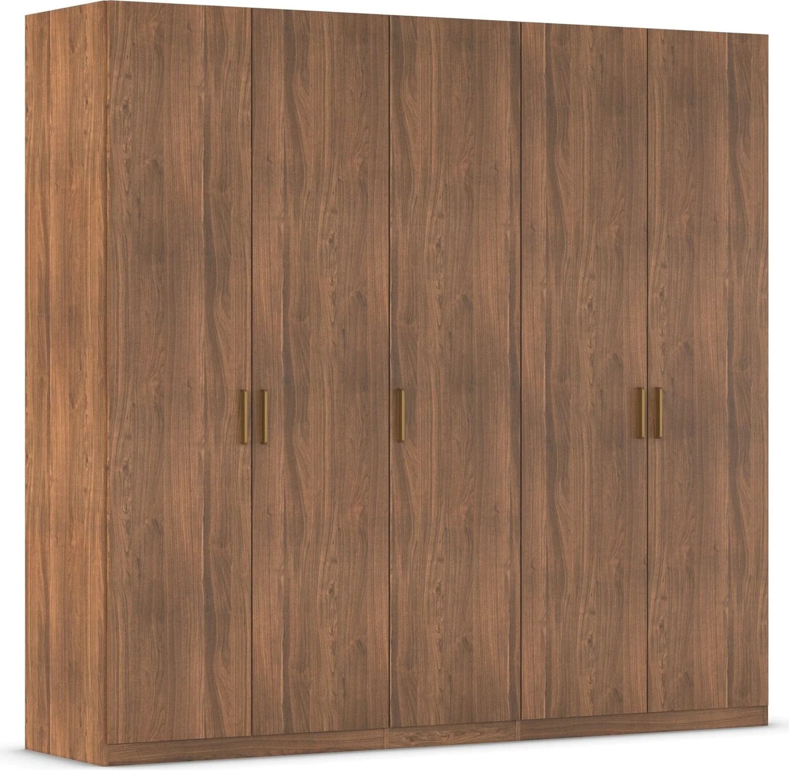 OTTO HOME Kleiderschrank Zellara Nussbaum Gold Soft-Close
