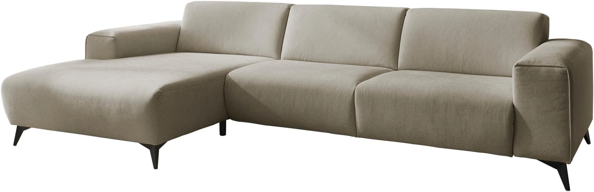 Ecksofa DIE PLANBAR Santos Mandel 366994 / DE-Billiger-baur.de