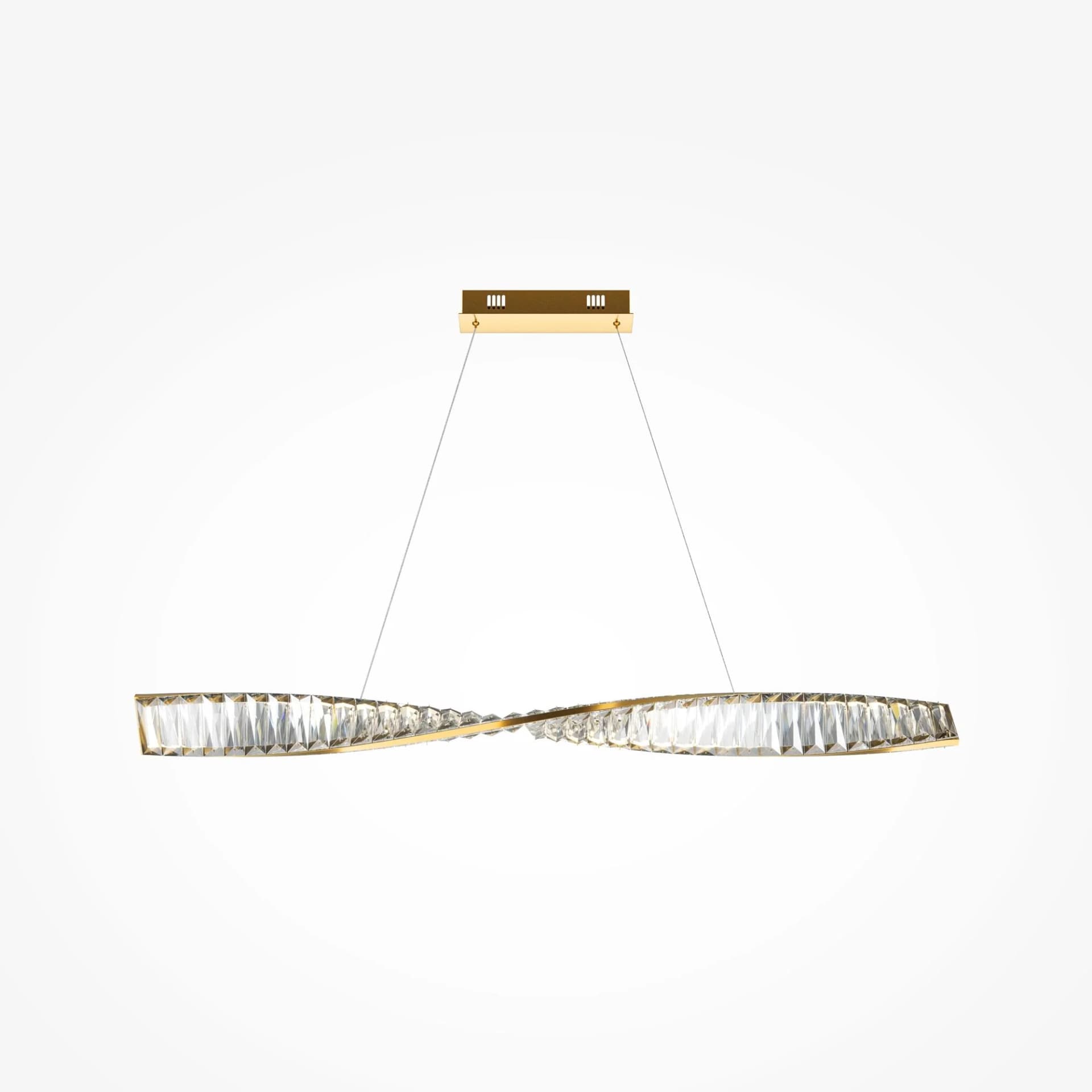 Pendelleuchte KRONE Metall Gold