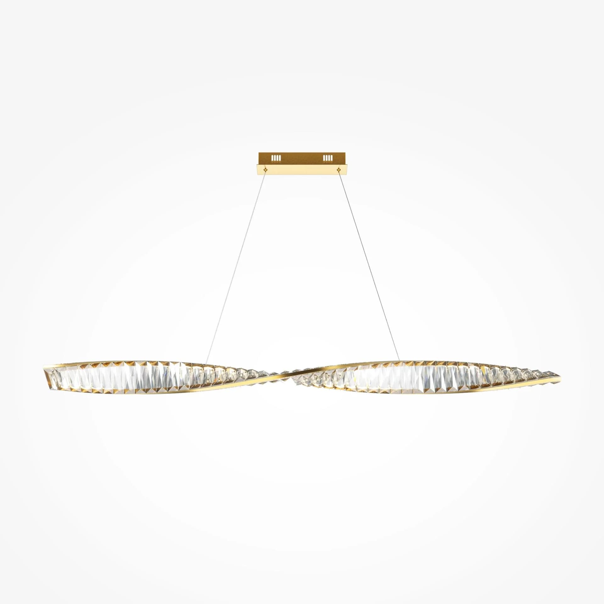 Pendelleuchte KRONE Metall Gold LED 4000K
